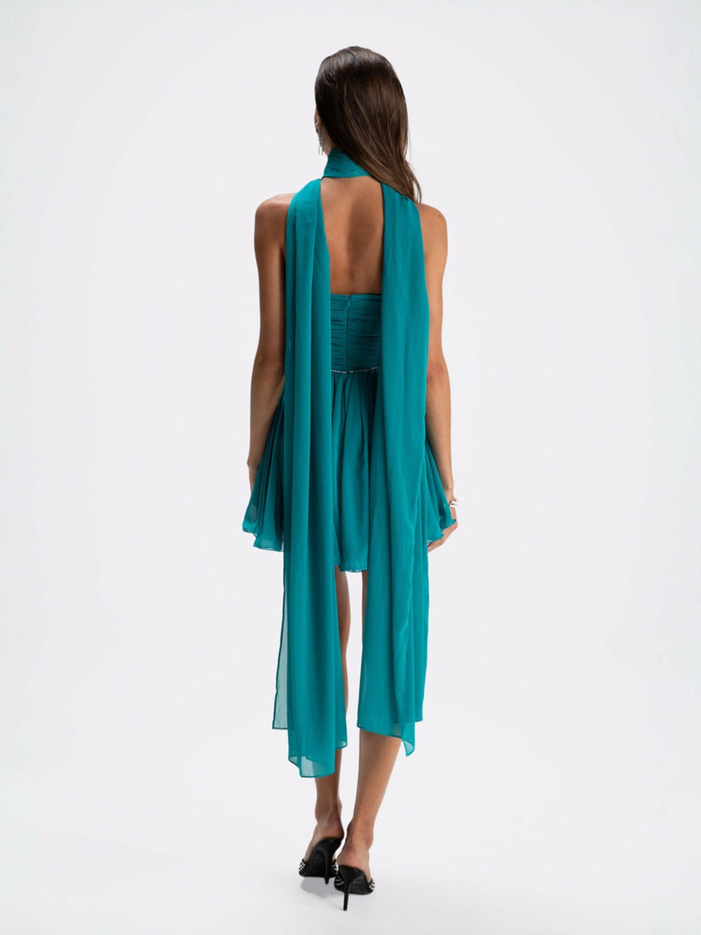 Chloe Dress: Blue Mini Dress for Birthday Celebration | Nana Jacqueline