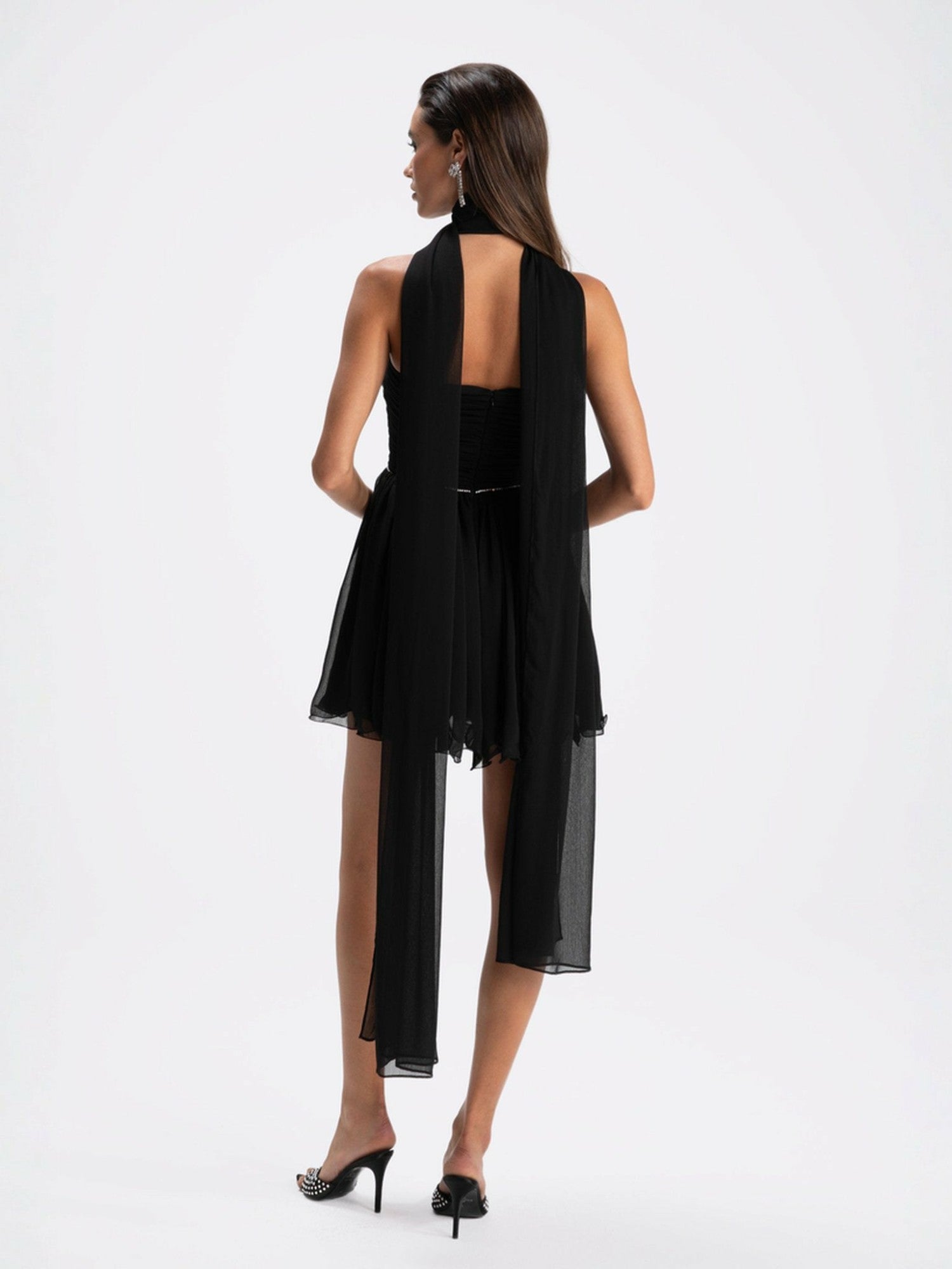 Chloe Dress: Black Mini Dress for Cocktail Party | Nana Jacqueline