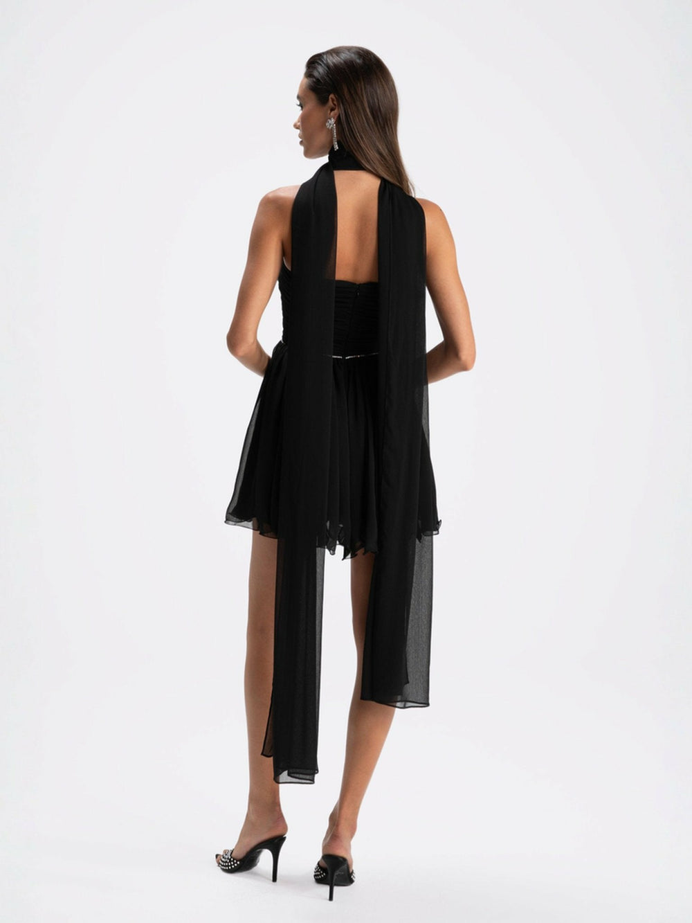 Chloe Dress: Black Mini Dress for Cocktail Party | Nana Jacqueline