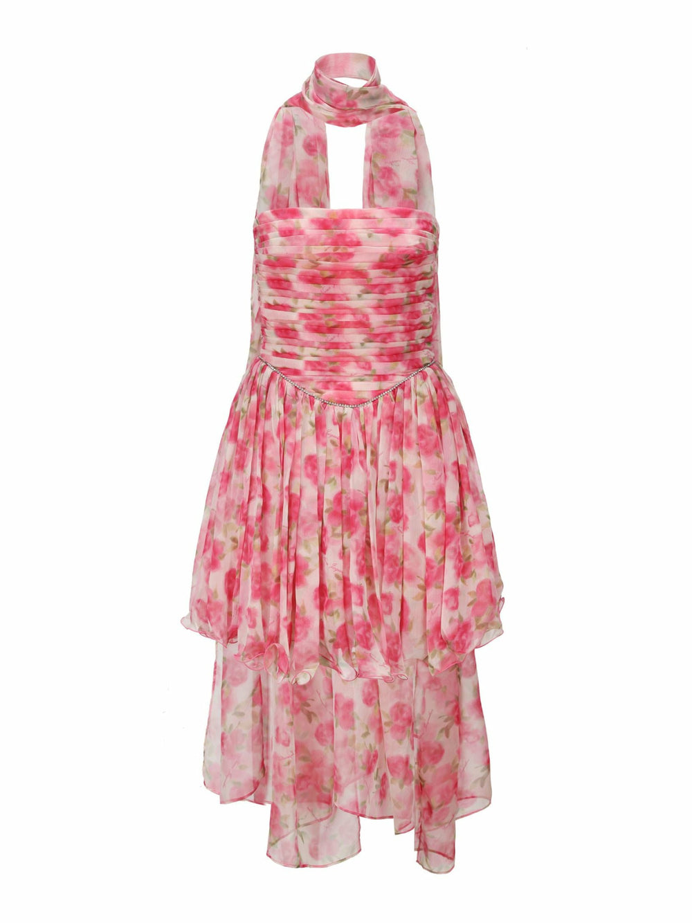 Chloe Dress: Pink Mini Dress for Garden Party | Nana Jacqueline
