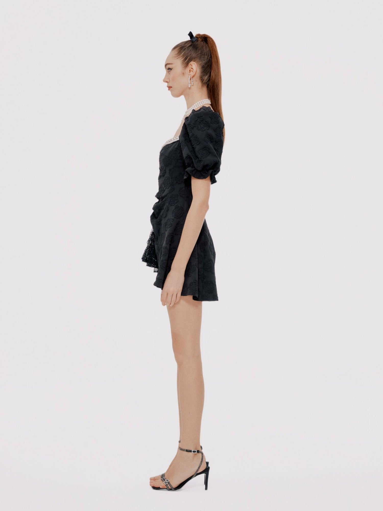 Ysabella Dress: Black Mini Dress for Cocktail Party | Nana Jacqueline