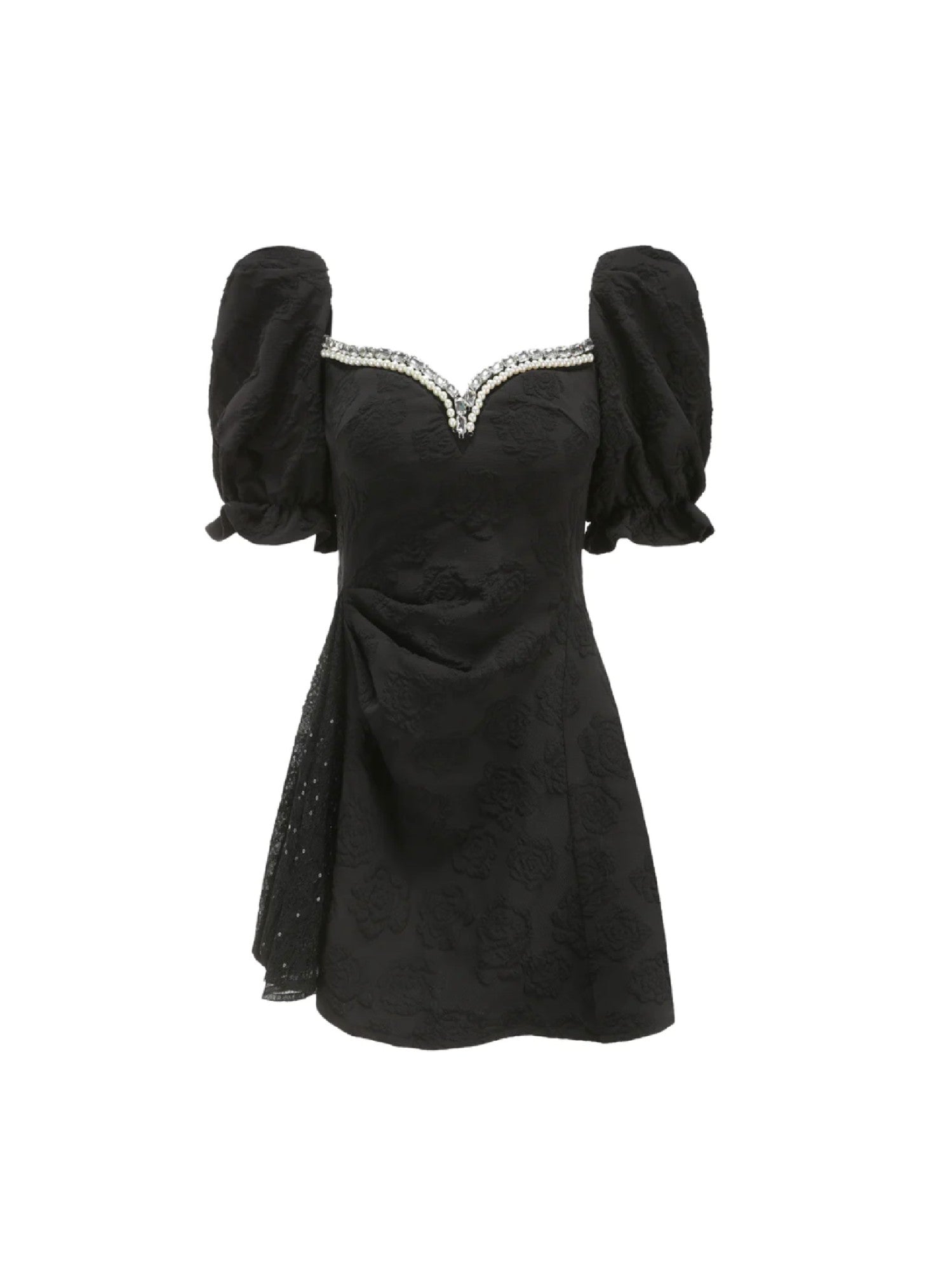 Ysabella Dress: Black Mini Dress for Cocktail Party | Nana Jacqueline
