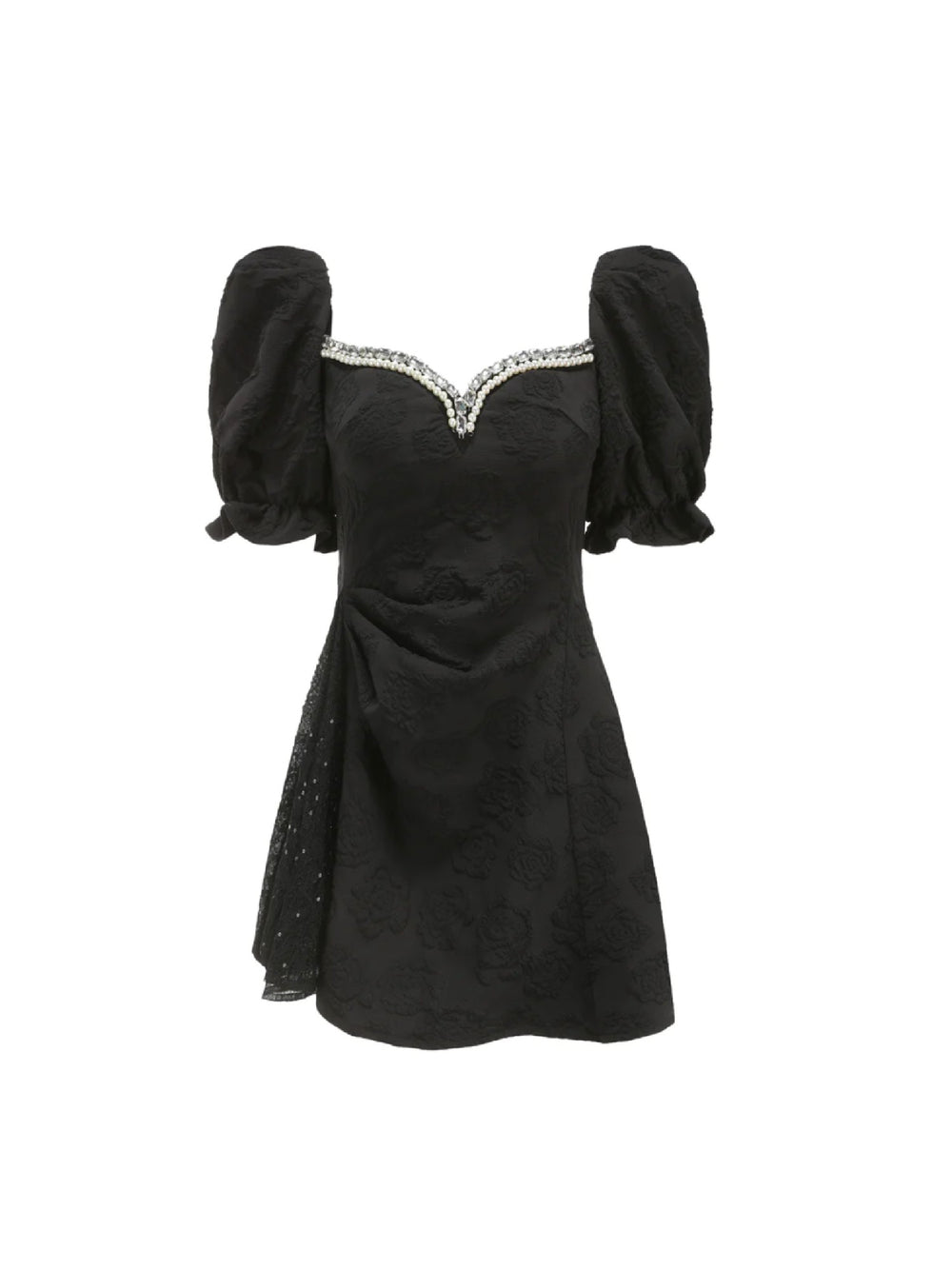 Ysabella Dress: Black Mini Dress for Cocktail Party | Nana Jacqueline