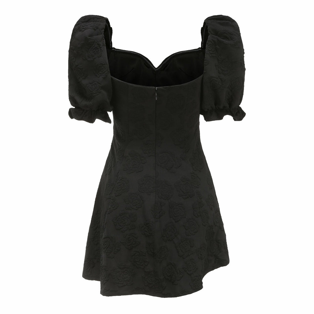 Ysabella Dress: Black Mini Dress for Cocktail Party | Nana Jacqueline