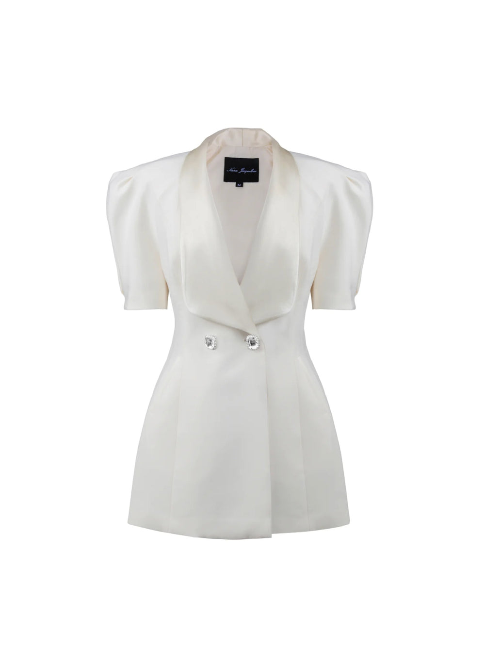 Alia Dress: White Mini Dress for Bridal Shower | Nana Jacqueline