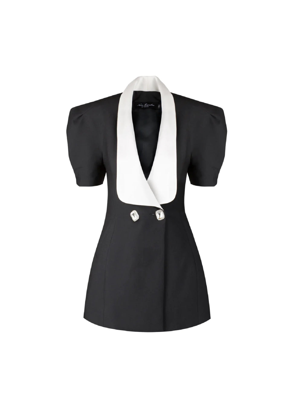 Alia Dress: Black Mini Dress for Cocktail Party | Nana Jacqueline