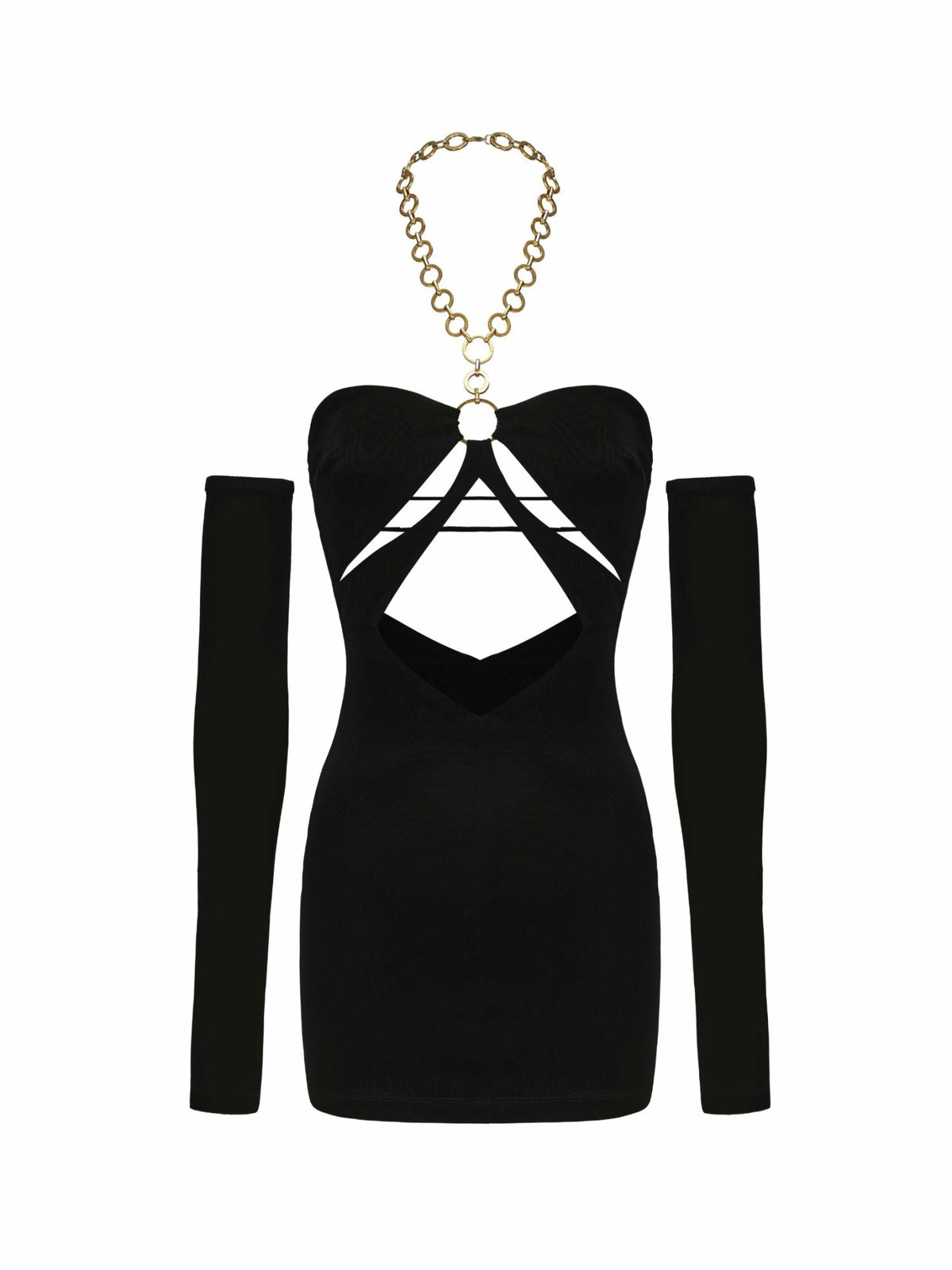 Tilda Dress: Black Mini Dress for Cocktail Party | Nana Jacqueline