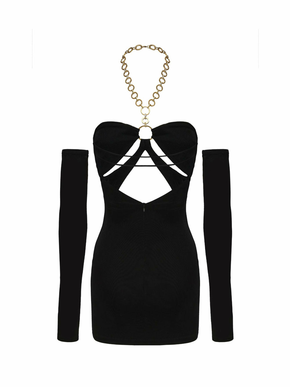 Tilda Dress: Black Mini Dress for Cocktail Party | Nana Jacqueline