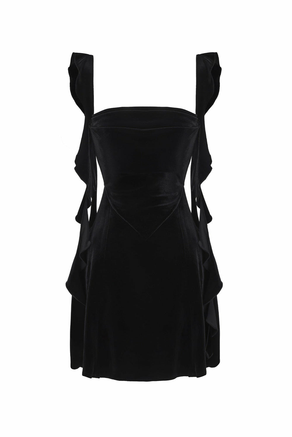 Karina Dress: Black Mini Dress for Cocktail Party | Nana Jacqueline
