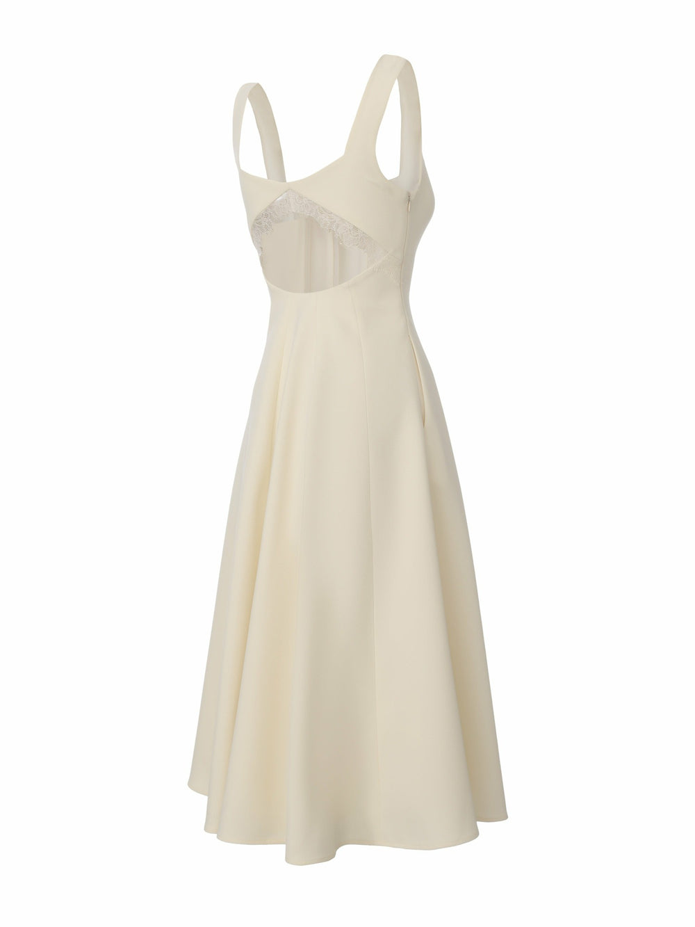 Delilah Cut Out Back Champagne Dress | Nana Jacqueline