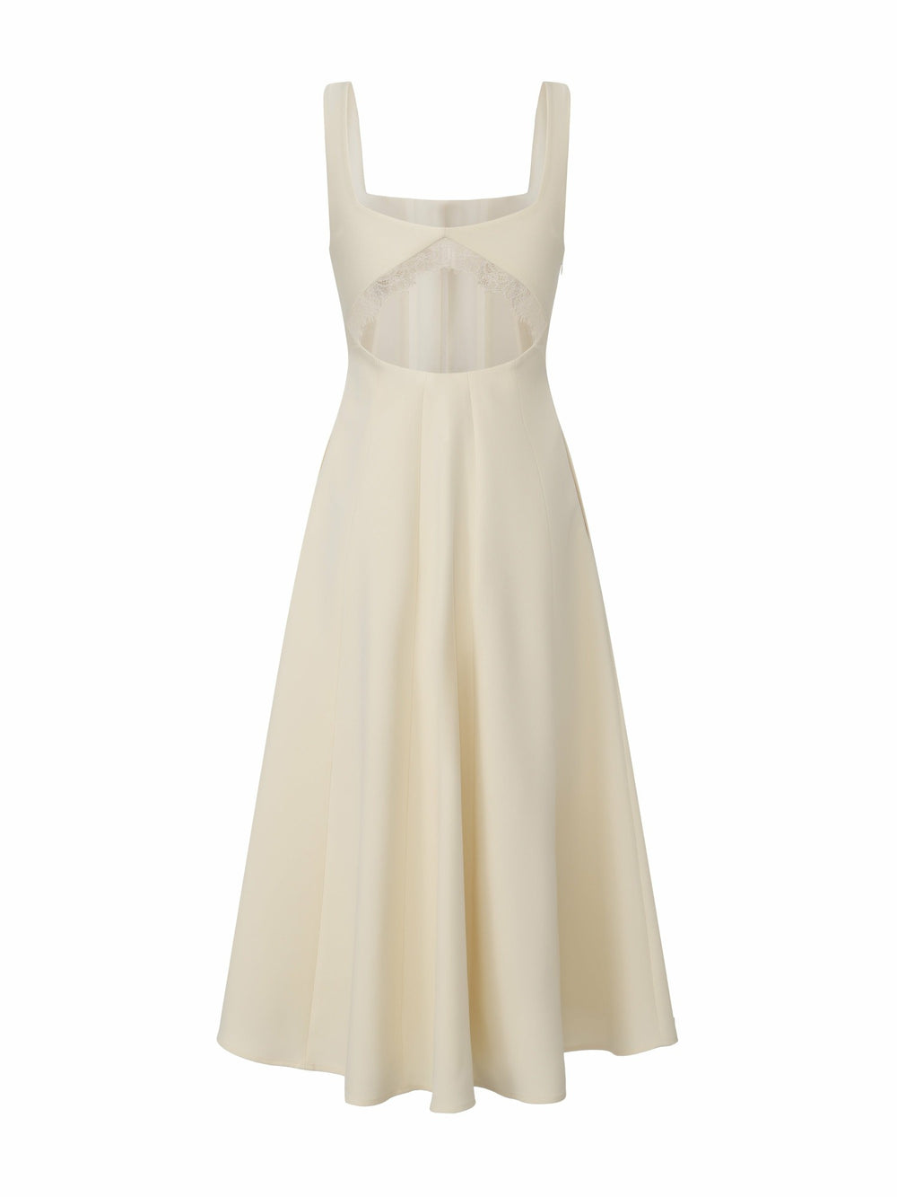Delilah Cut Out Back Champagne Dress | Nana Jacqueline