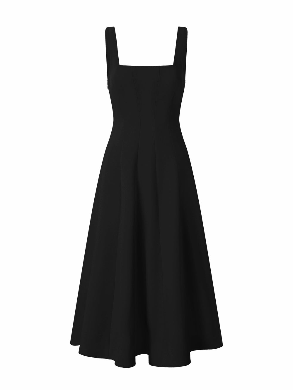 Delilah Square-Neck Black Dress | Nana Jacqueline