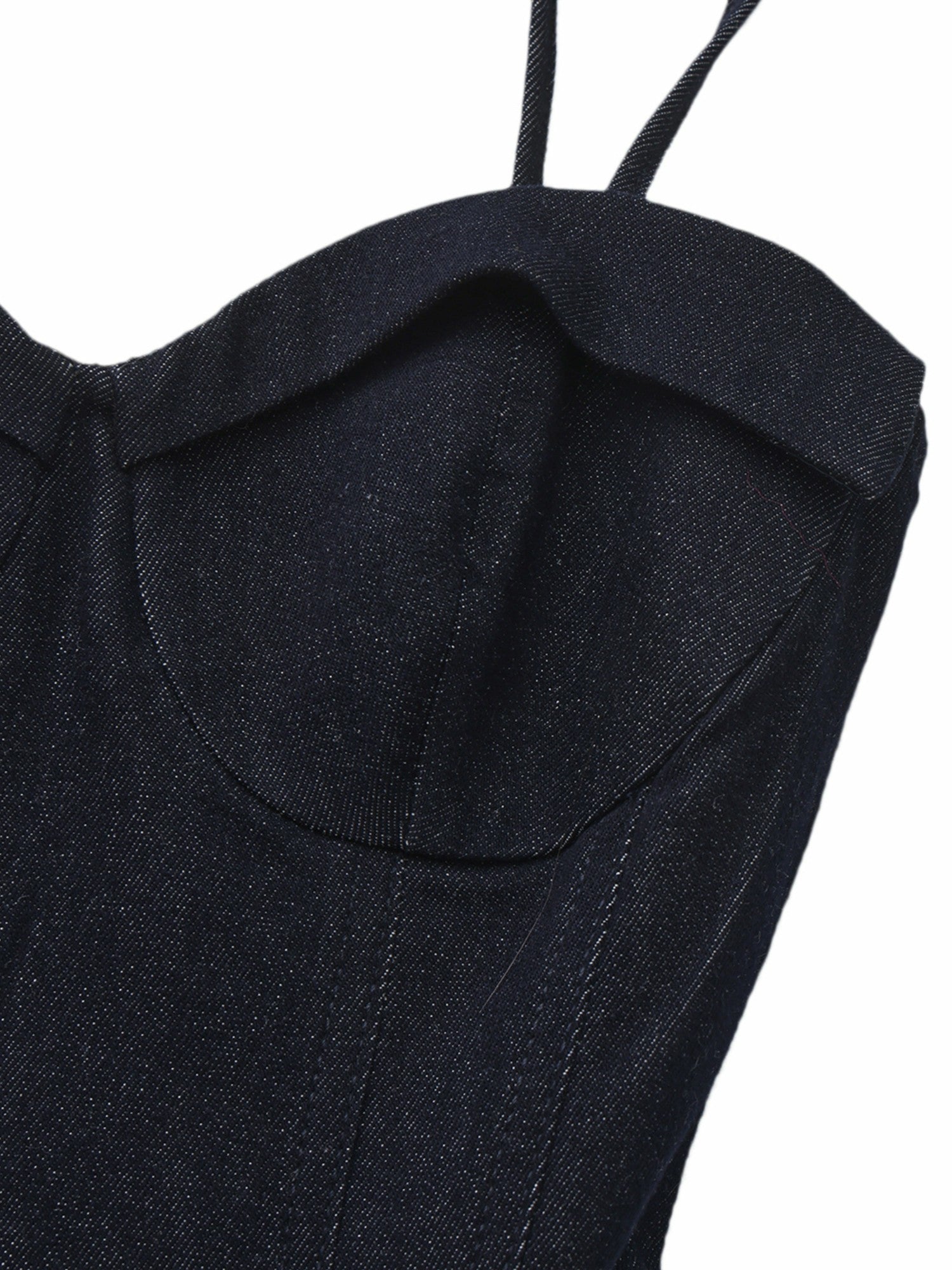 Heidi Corset Blue Denim Dress | Nana Jacqueline