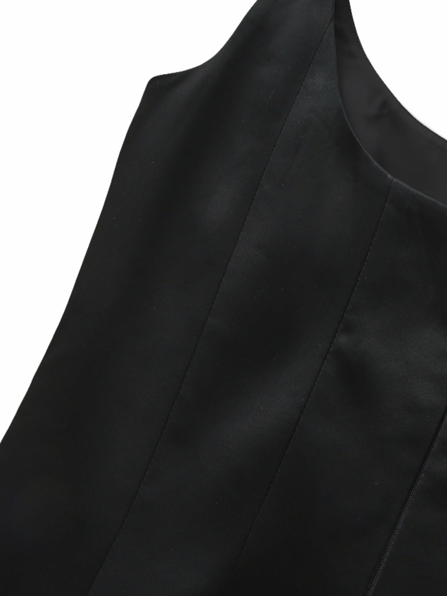 Lauren Square-Neck Black Dress | Nana Jacqueline