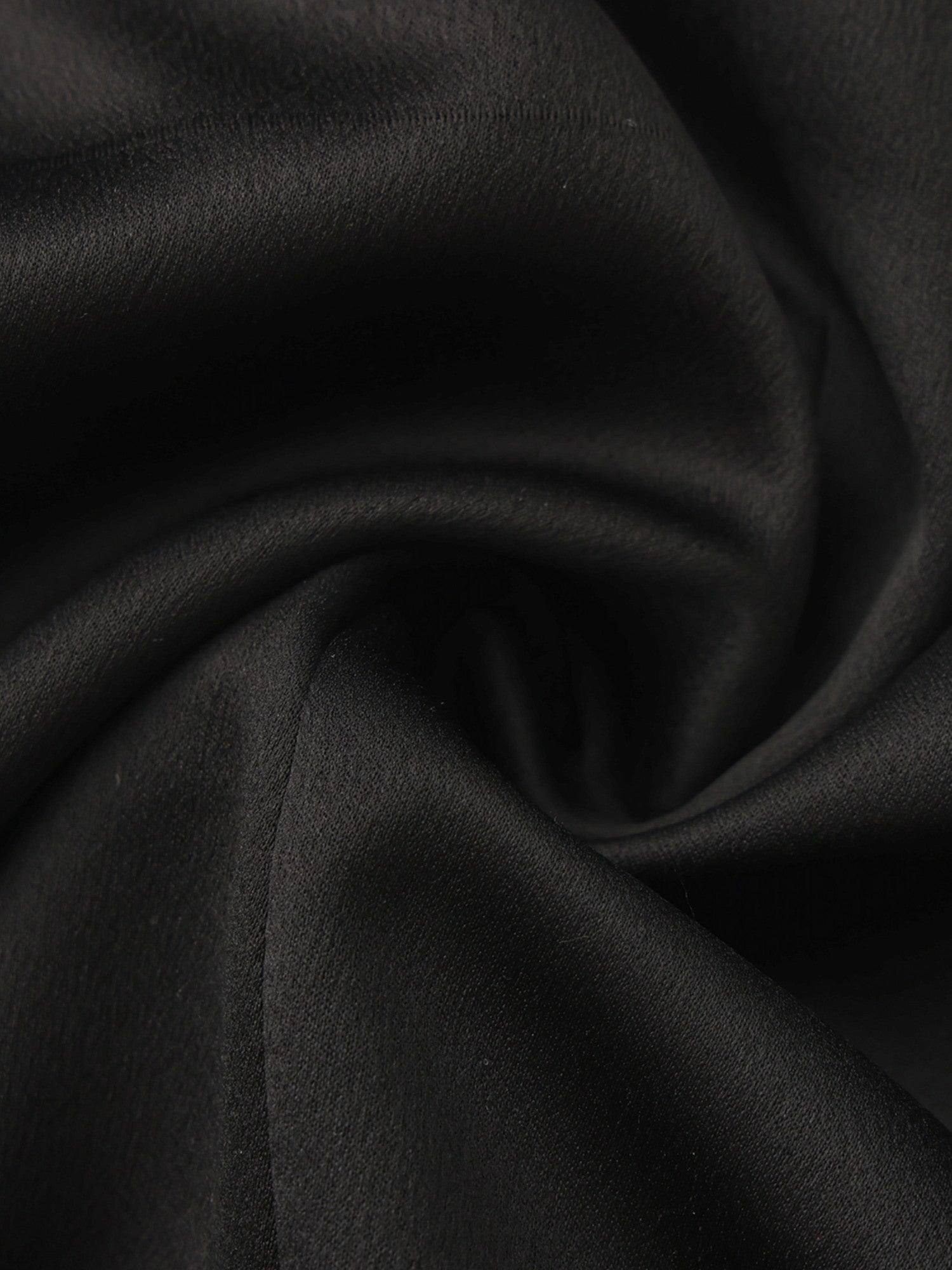 Brielle Twist-Front Lace-Back Black Dress | Nana Jacqueline