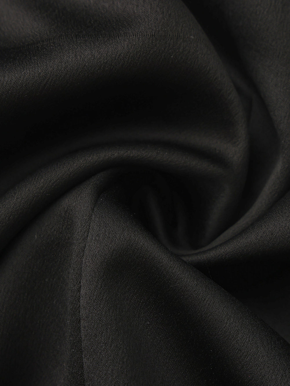 Brielle Twist-Front Lace-Back Black Dress | Nana Jacqueline