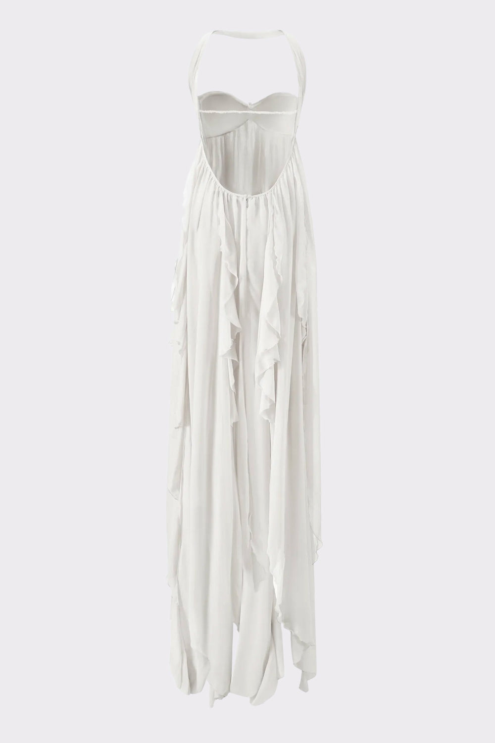 Mariah Dress: White Maxi Dress for Bridal Shower | Nana Jacqueline