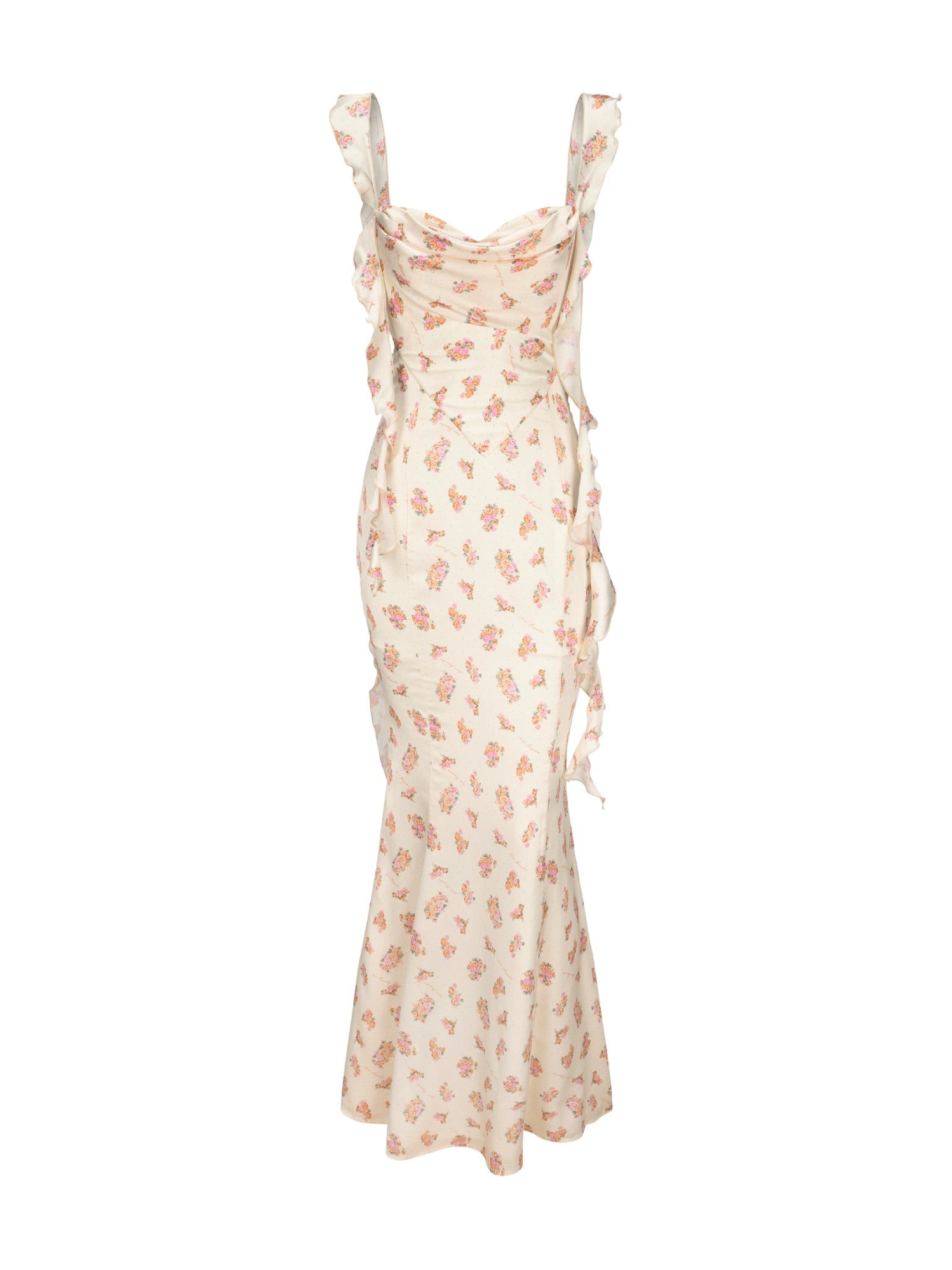Caroline Dress: Floral Maxi Dress for Garden Wedding Guest | Nana Jacqueline