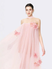 Kiera Dress: Pink Maxi Dress for Garden Wedding Guest | Nana Jacqueline