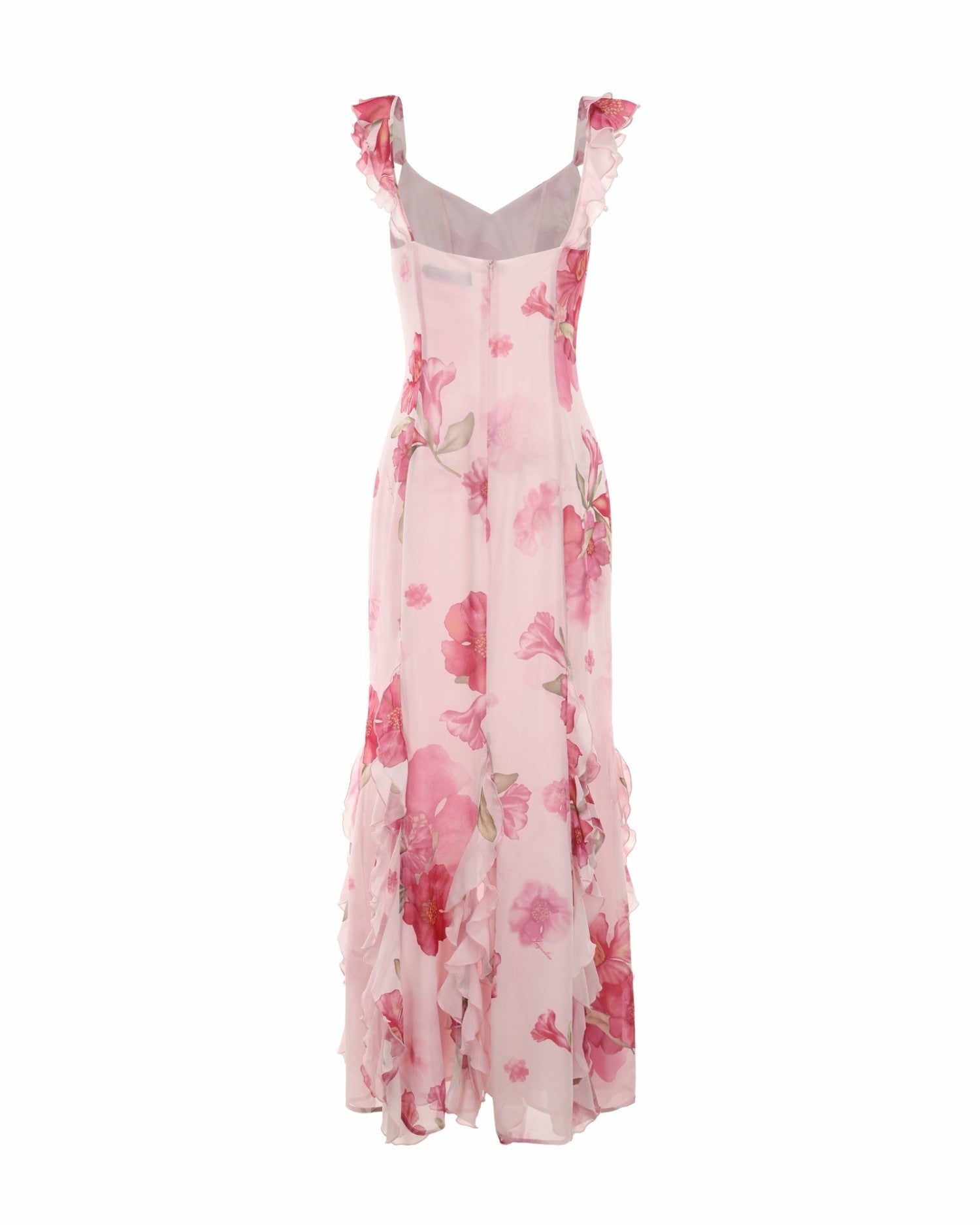 Cera Dress: Pink Maxi Dress for Garden Wedding Guest | Nana Jacqueline