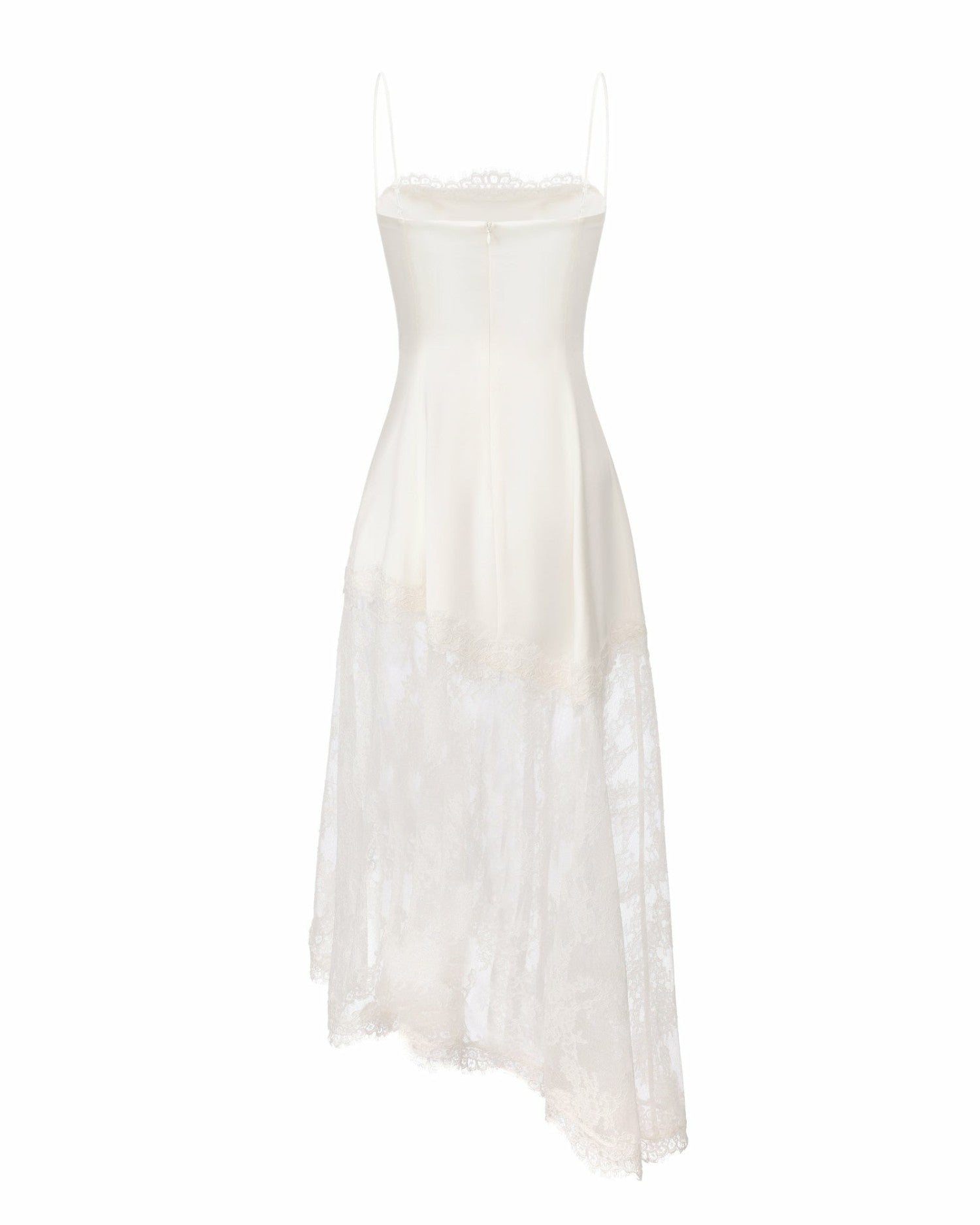 Mirabelle Satin Maxi Dress: White Maxi Dress for Bridal Shower | Nana Jacqueline