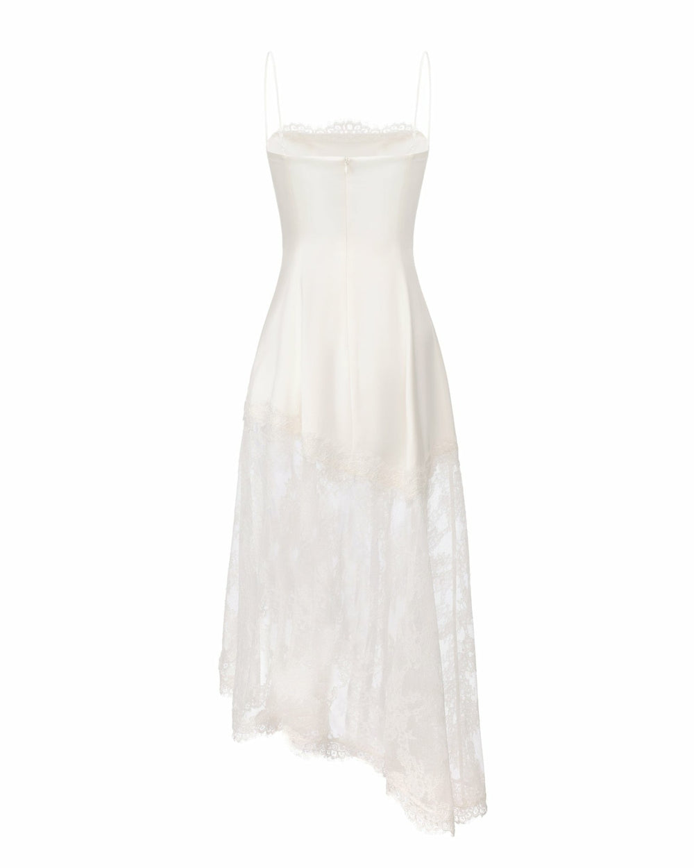 Mirabelle Satin Maxi Dress: White Maxi Dress for Bridal Shower | Nana Jacqueline
