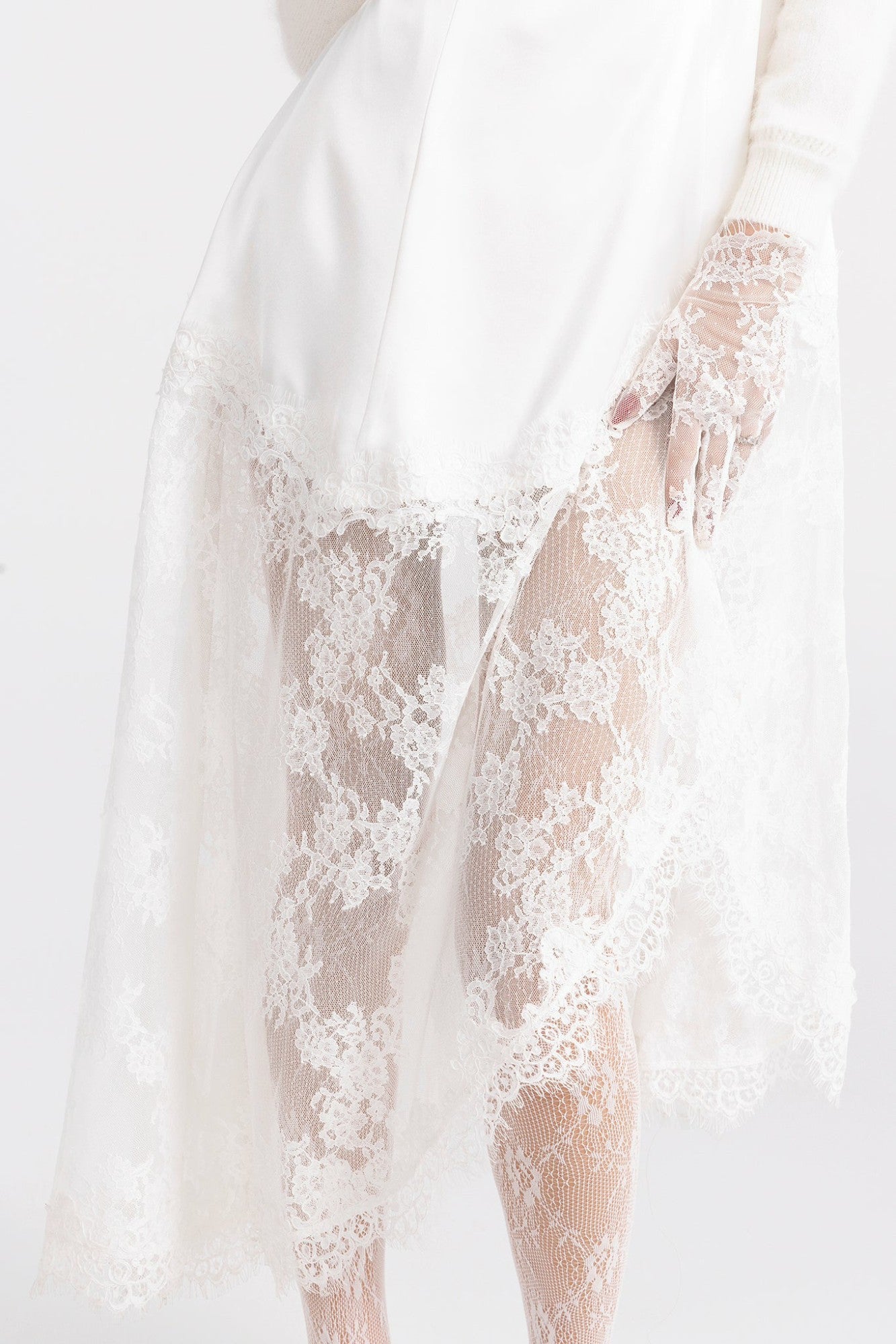 Mirabelle Satin Maxi Dress: White Maxi Dress for Bridal Shower | Nana Jacqueline