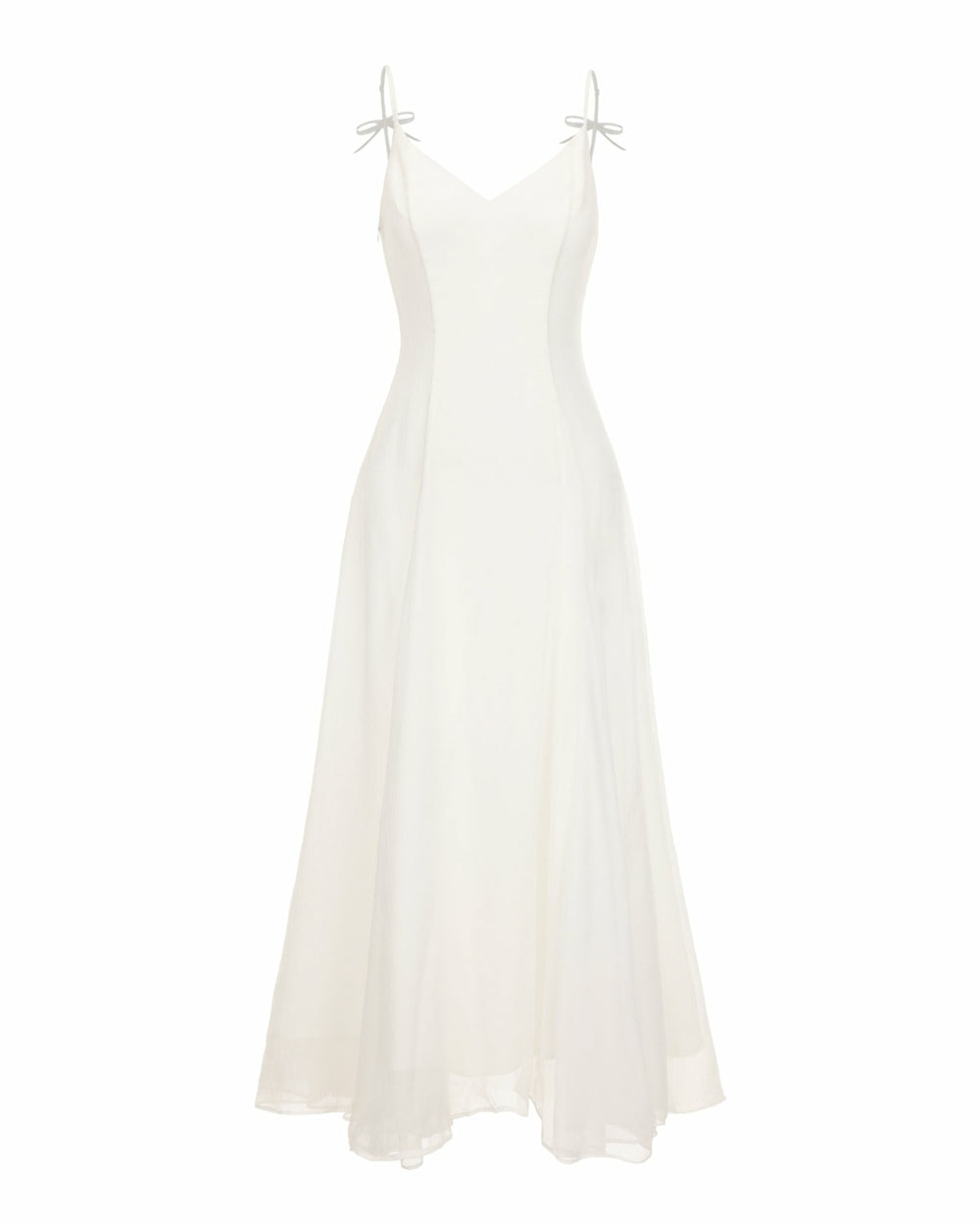 Irena Dress: White Maxi Dress for Bridal Shower | Nana Jacqueline