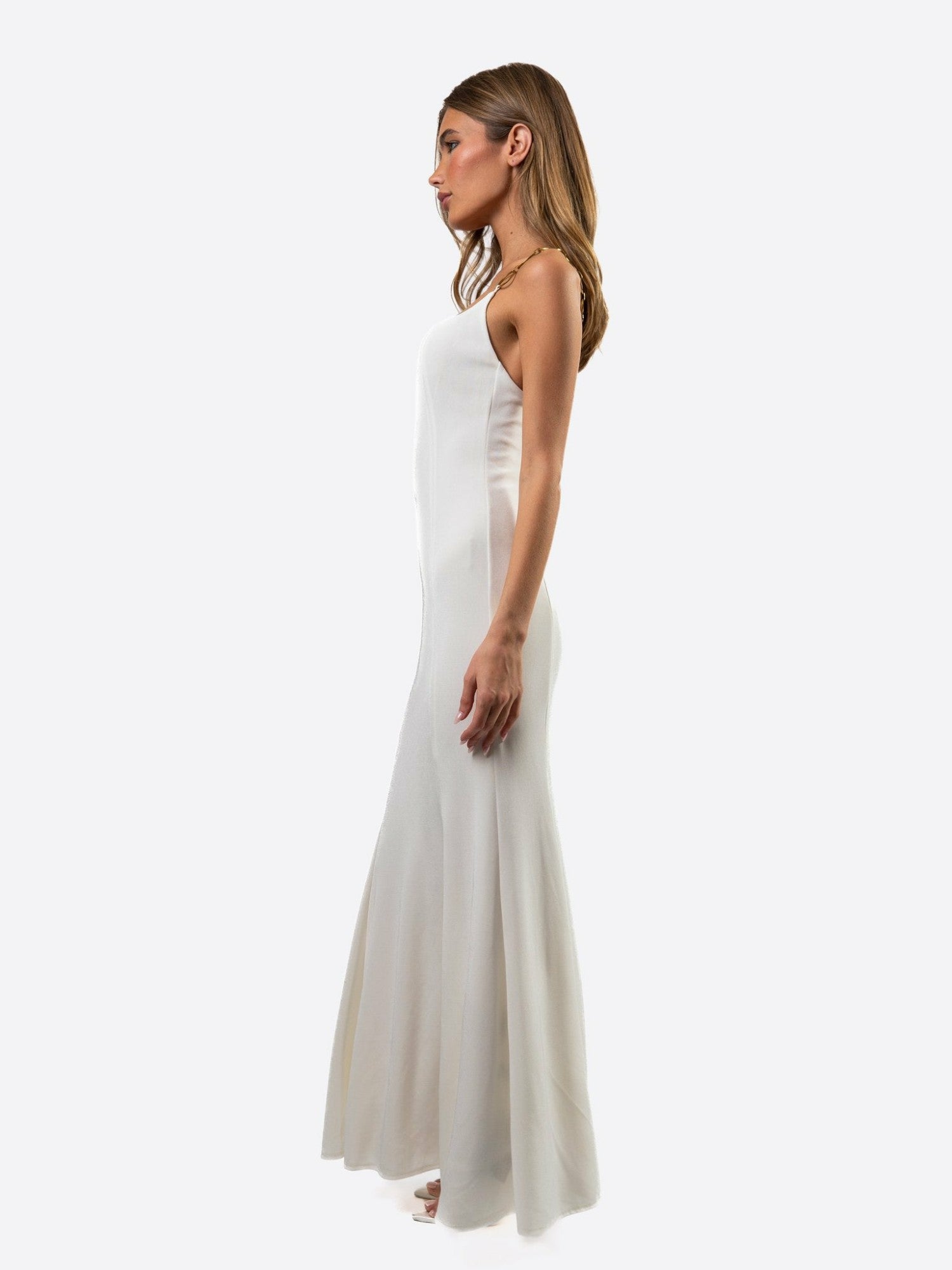 Jasmine Dress: White Maxi Dress for Bridal Shower | Nana Jacqueline