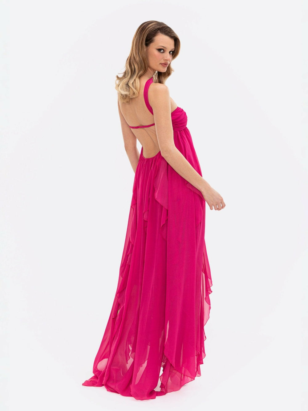 Mariah Dress: Pink Maxi Dress for Destination Wedding | Nana Jacqueline