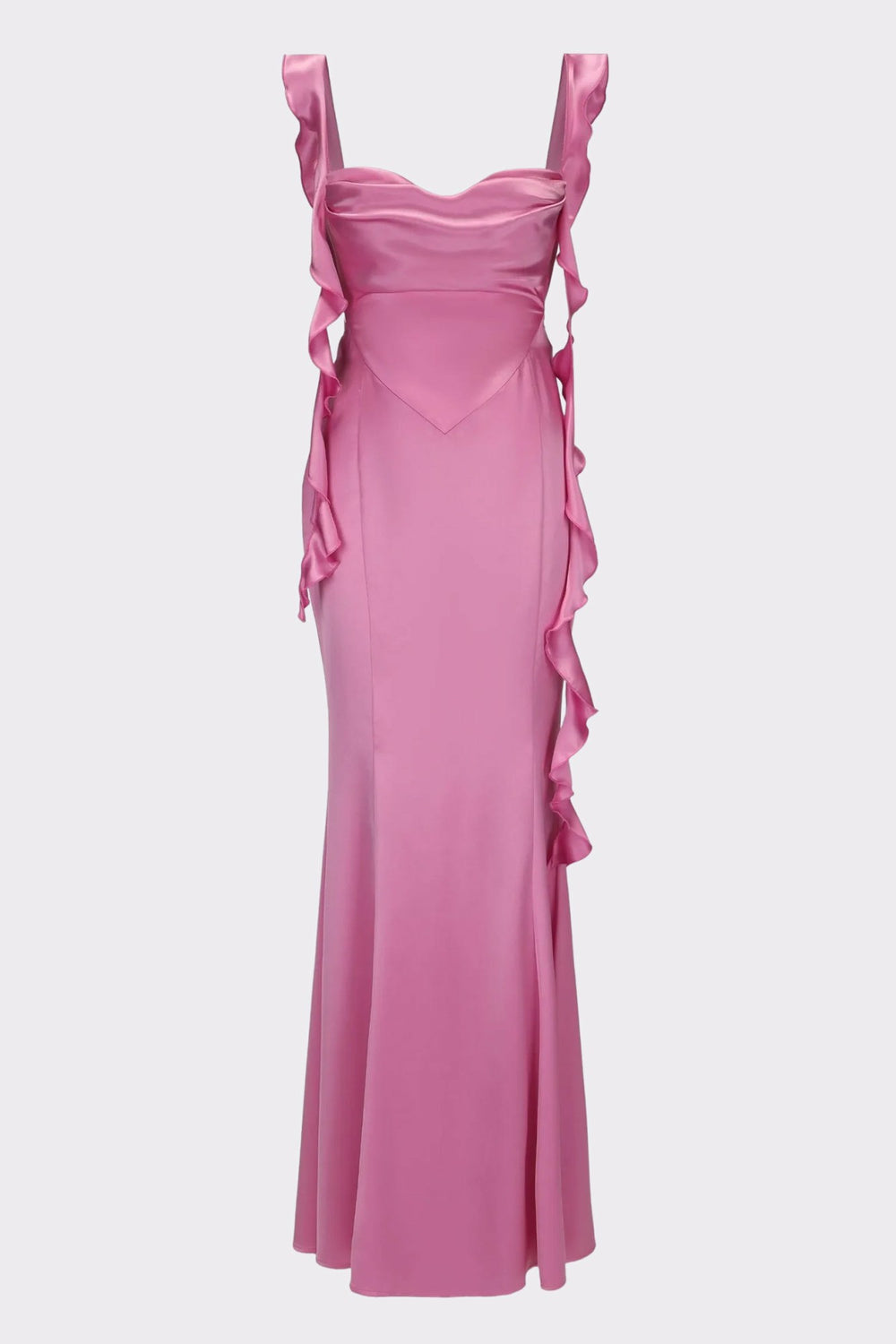 Caroline Dress: Magenta Maxi Dress for Formal Wedding Guest | Nana Jacqueline