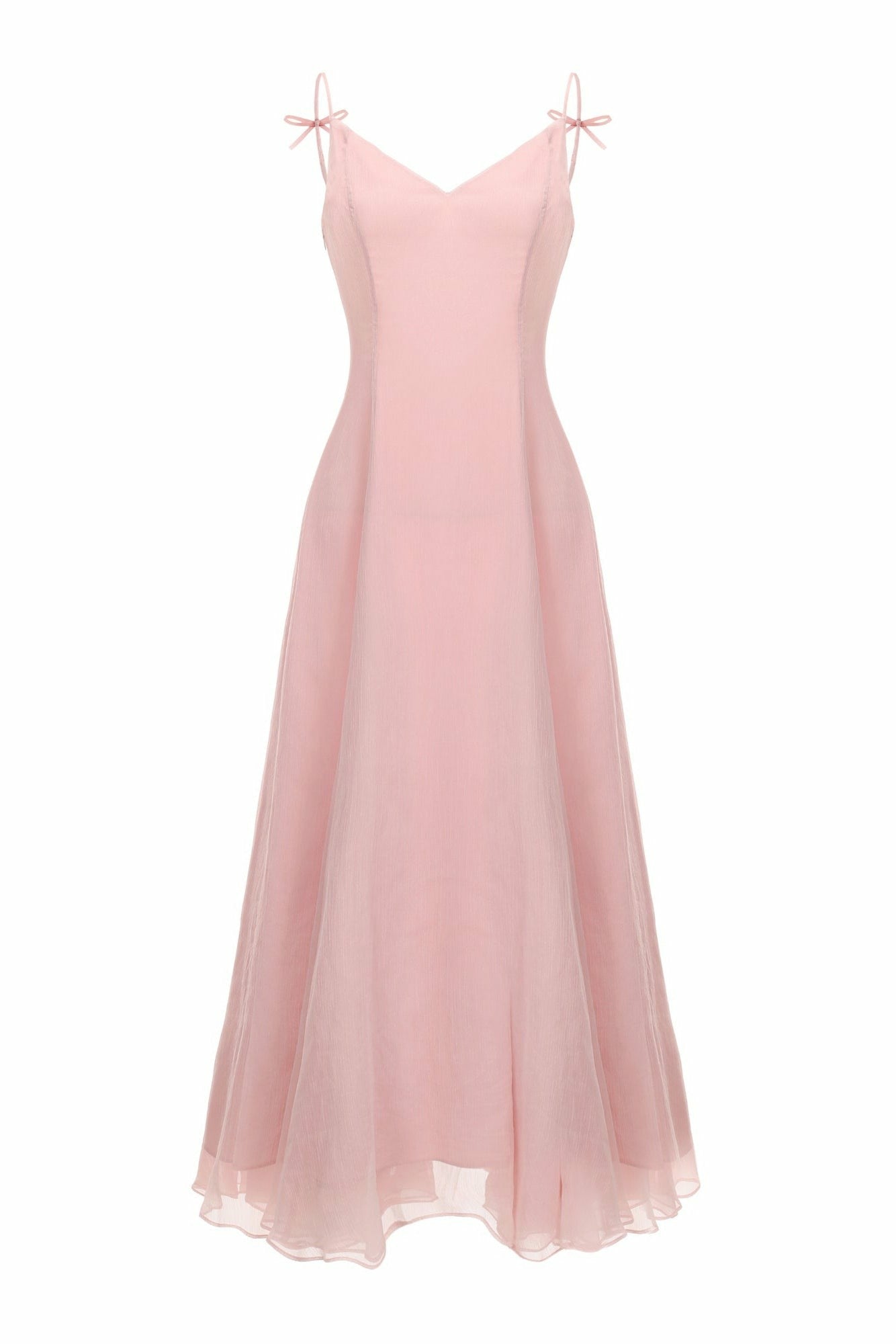 Irena Dress: Pink Maxi Dress for Garden Wedding Guest | Nana Jacqueline