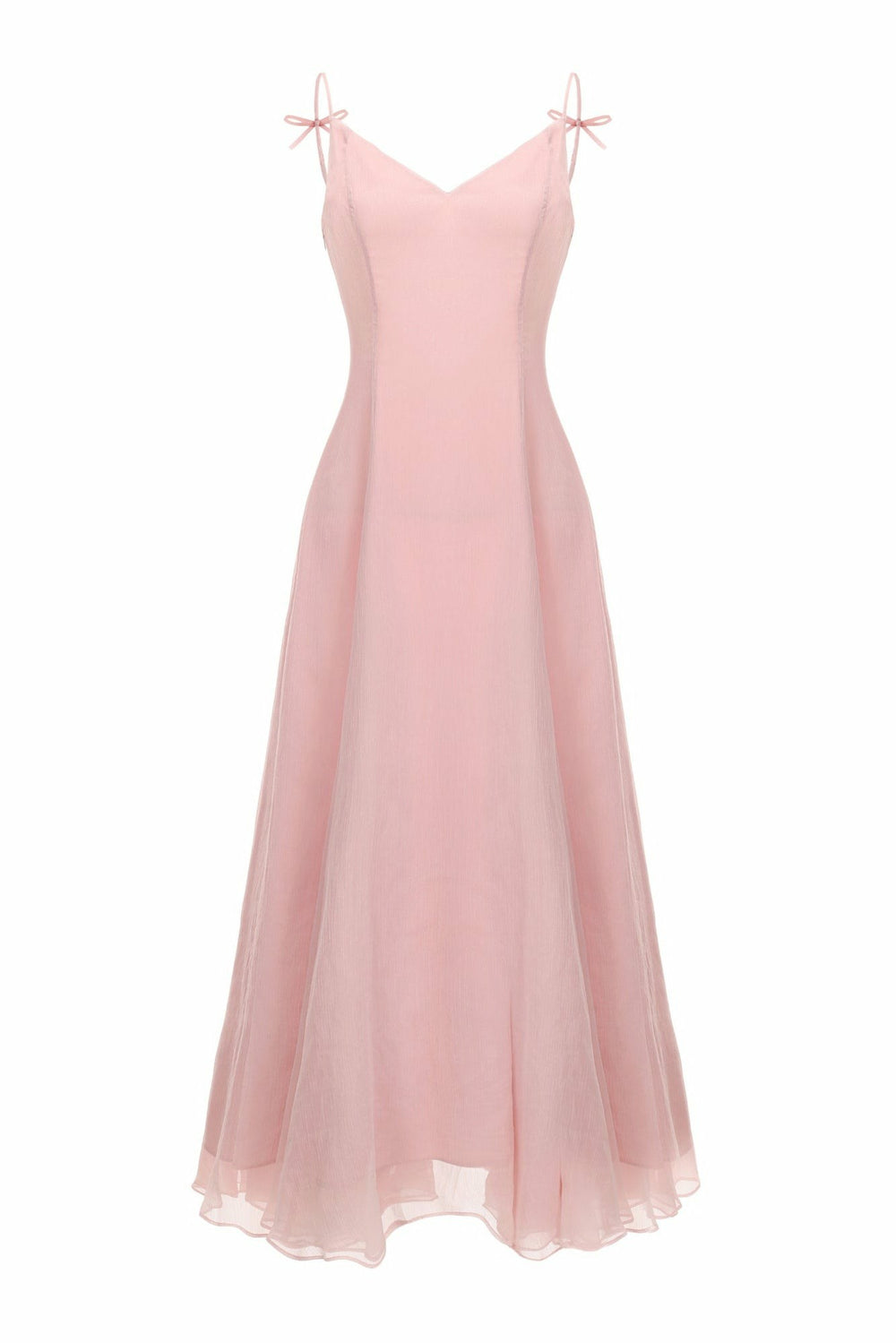 Irena Dress: Pink Maxi Dress for Garden Wedding Guest | Nana Jacqueline