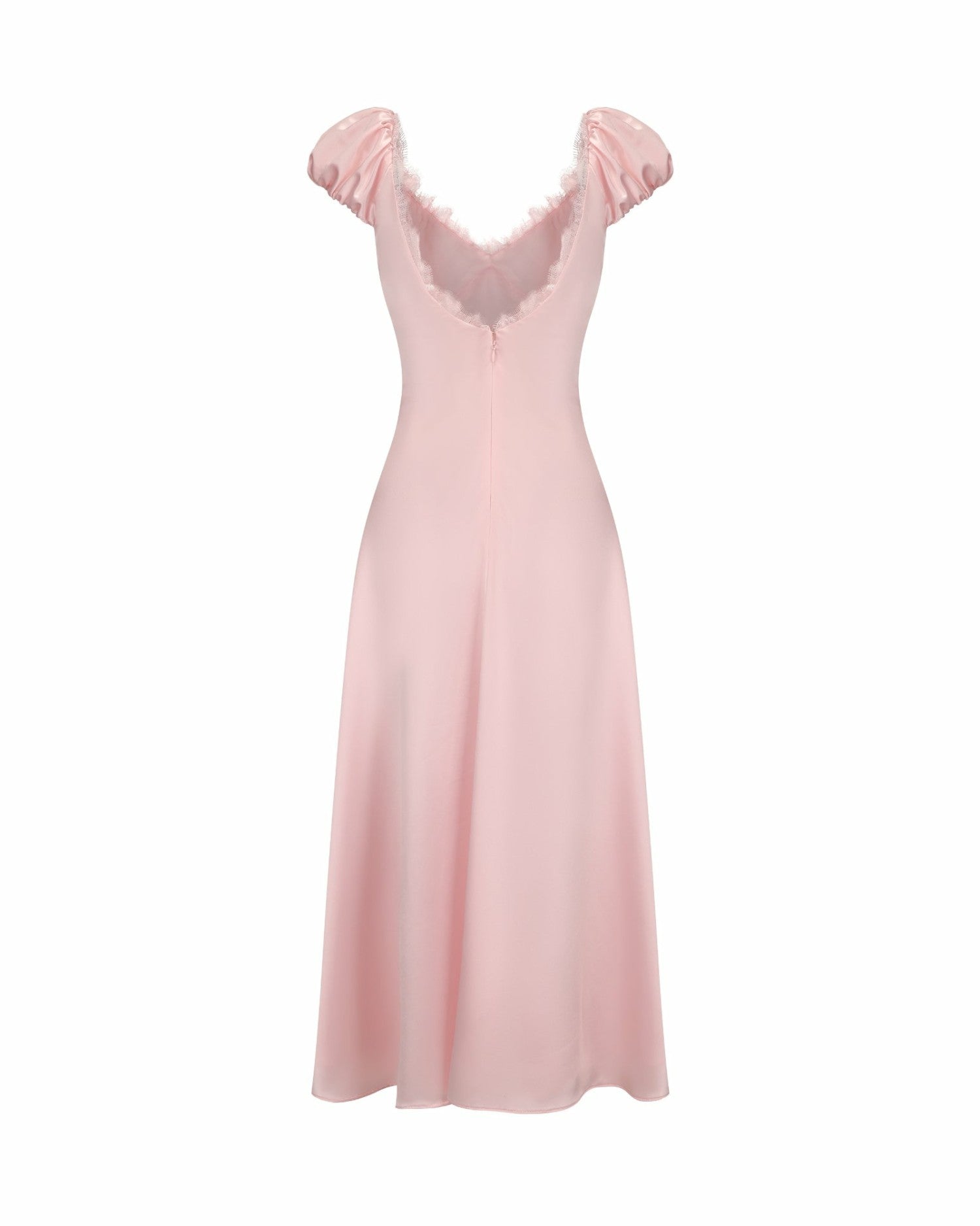 Elara Dress: Pink Midi Dress for Garden Wedding Guest | Nana Jacqueline