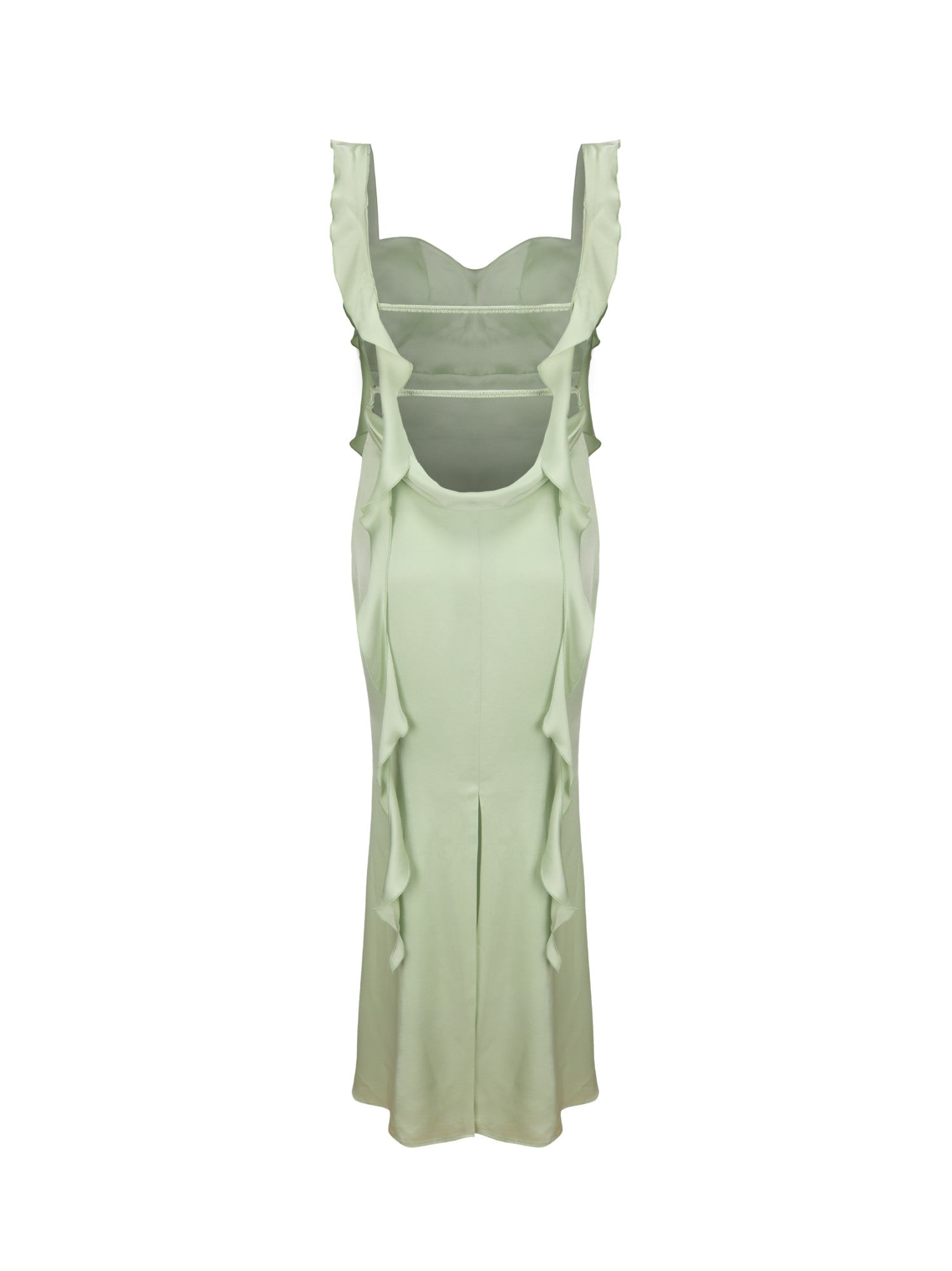 Caroline Dress: Green Maxi Dress for Destination Wedding | Nana Jacqueline