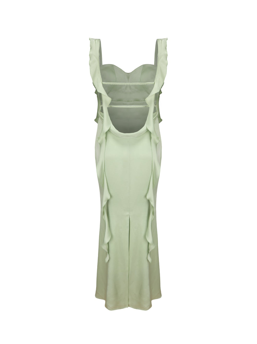 Caroline Dress: Green Maxi Dress for Destination Wedding | Nana Jacqueline