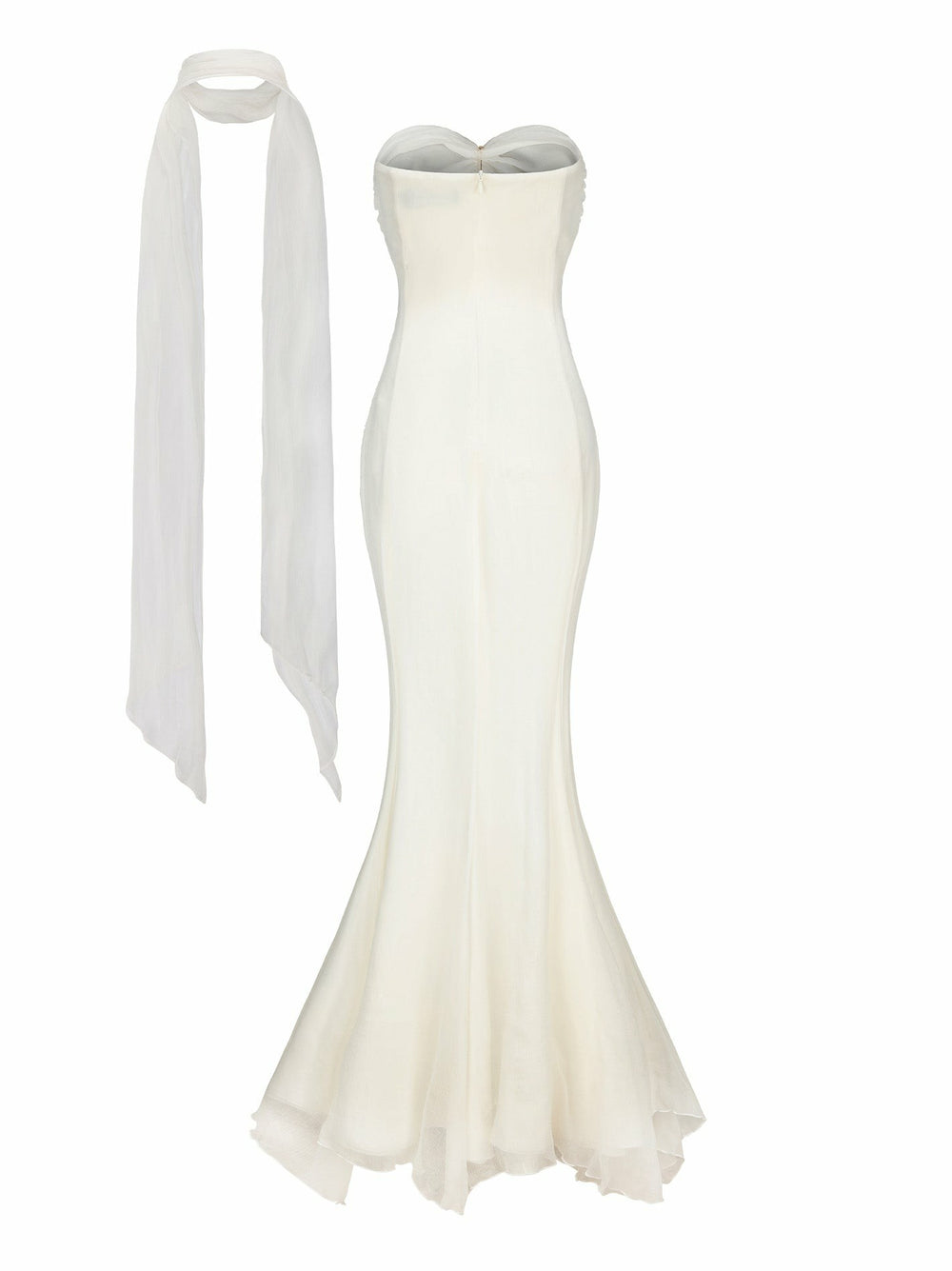 Cassandra Dress: White Maxi Dress for Rehearsal Dinner | Nana Jacqueline