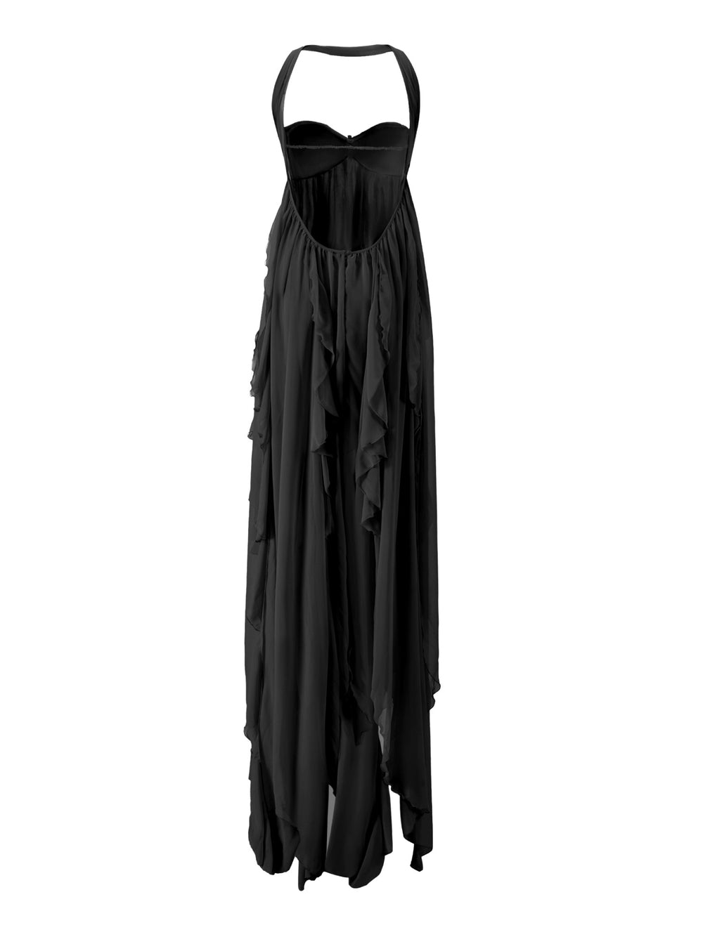 Mariah Dress: Black Maxi Dress for Formal Wedding Guest | Nana Jacqueline