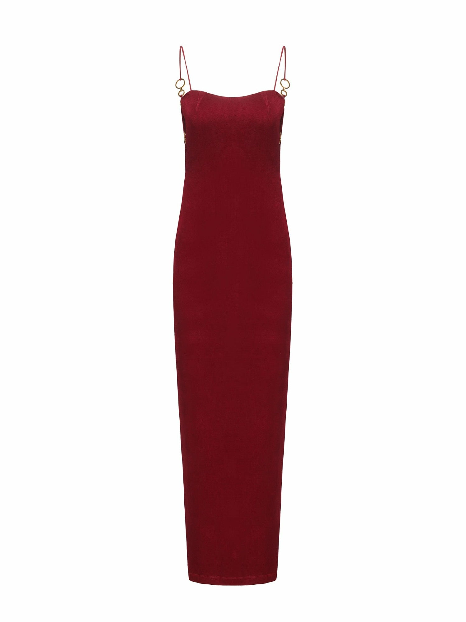 Adeline Dress: Red Maxi Dress for Date Night | Nana Jacqueline