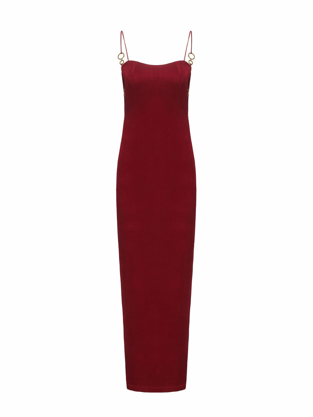 Adeline Dress: Red Maxi Dress for Date Night | Nana Jacqueline