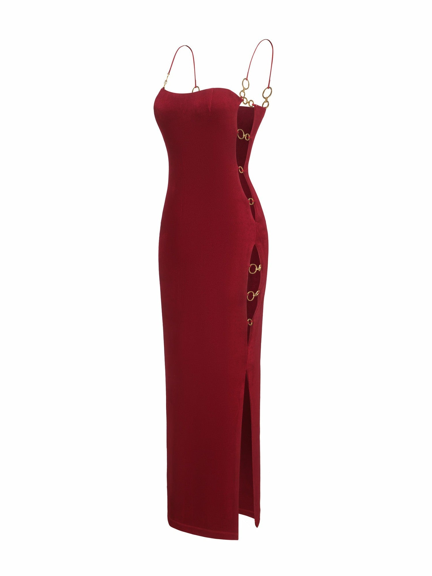 Adeline Dress: Red Maxi Dress for Date Night | Nana Jacqueline