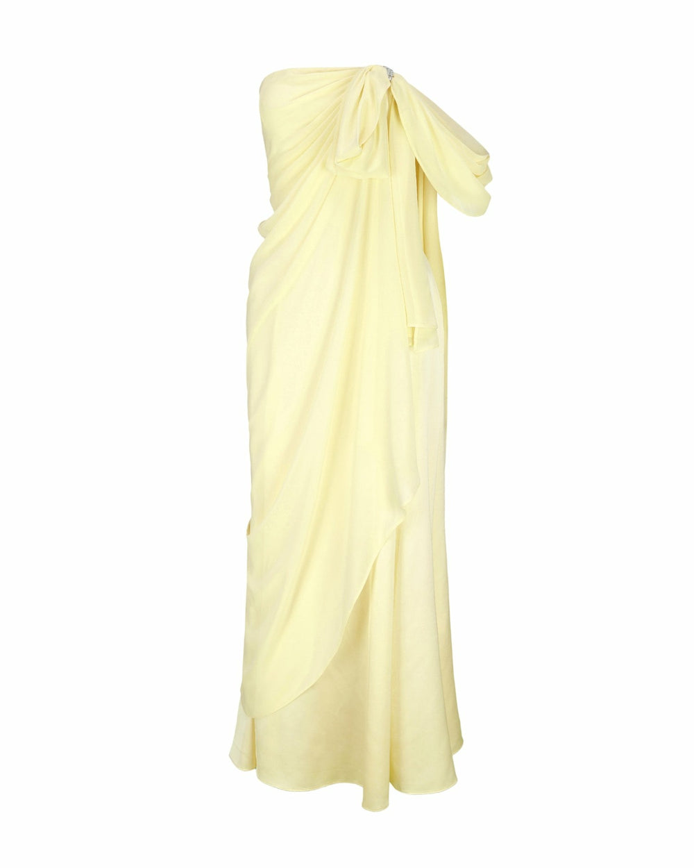 Lindsey Dress: Yellow Maxi Dress for Garden Wedding Guest | Nana Jacqueline