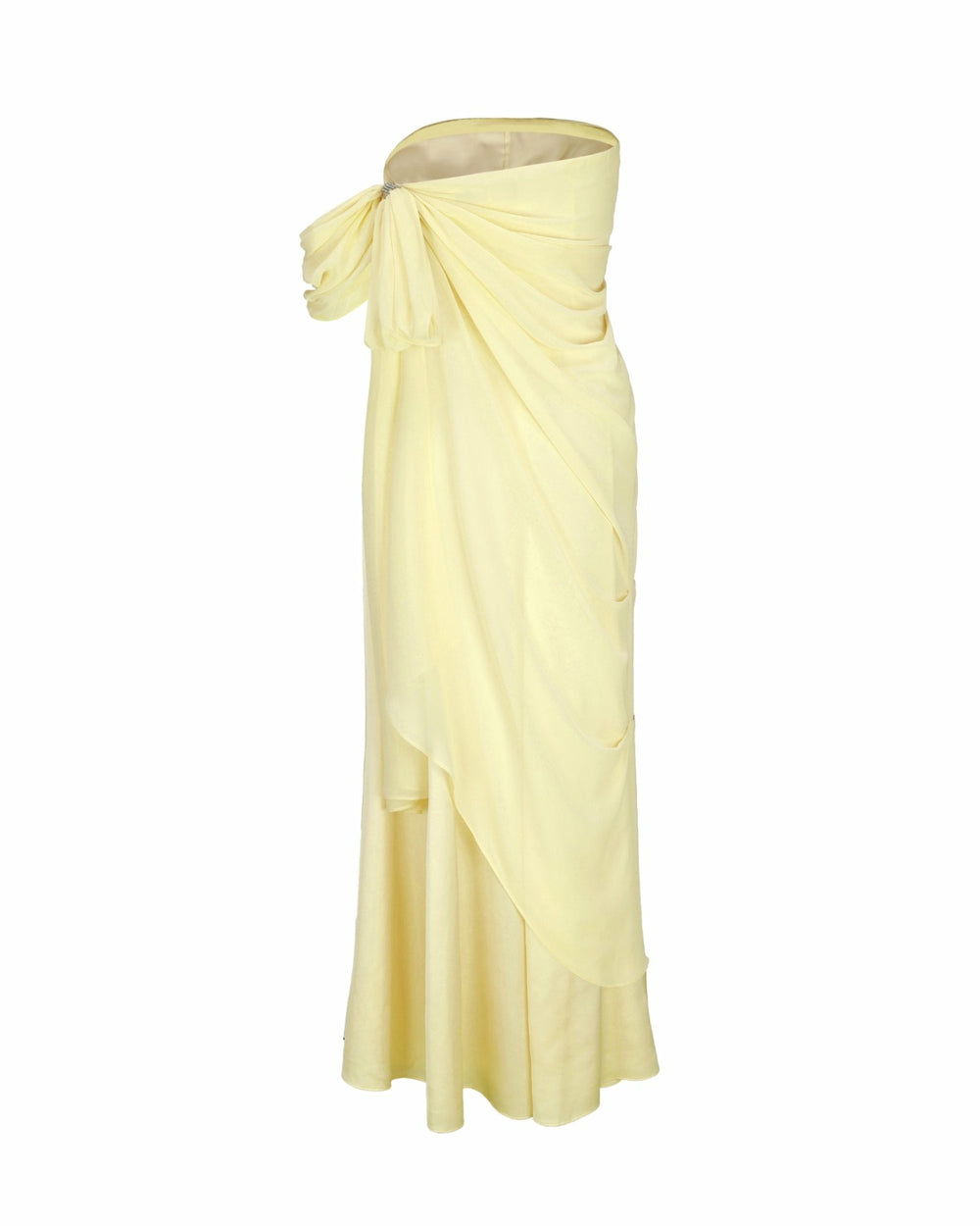 Lindsey Dress: Yellow Maxi Dress for Garden Wedding Guest | Nana Jacqueline