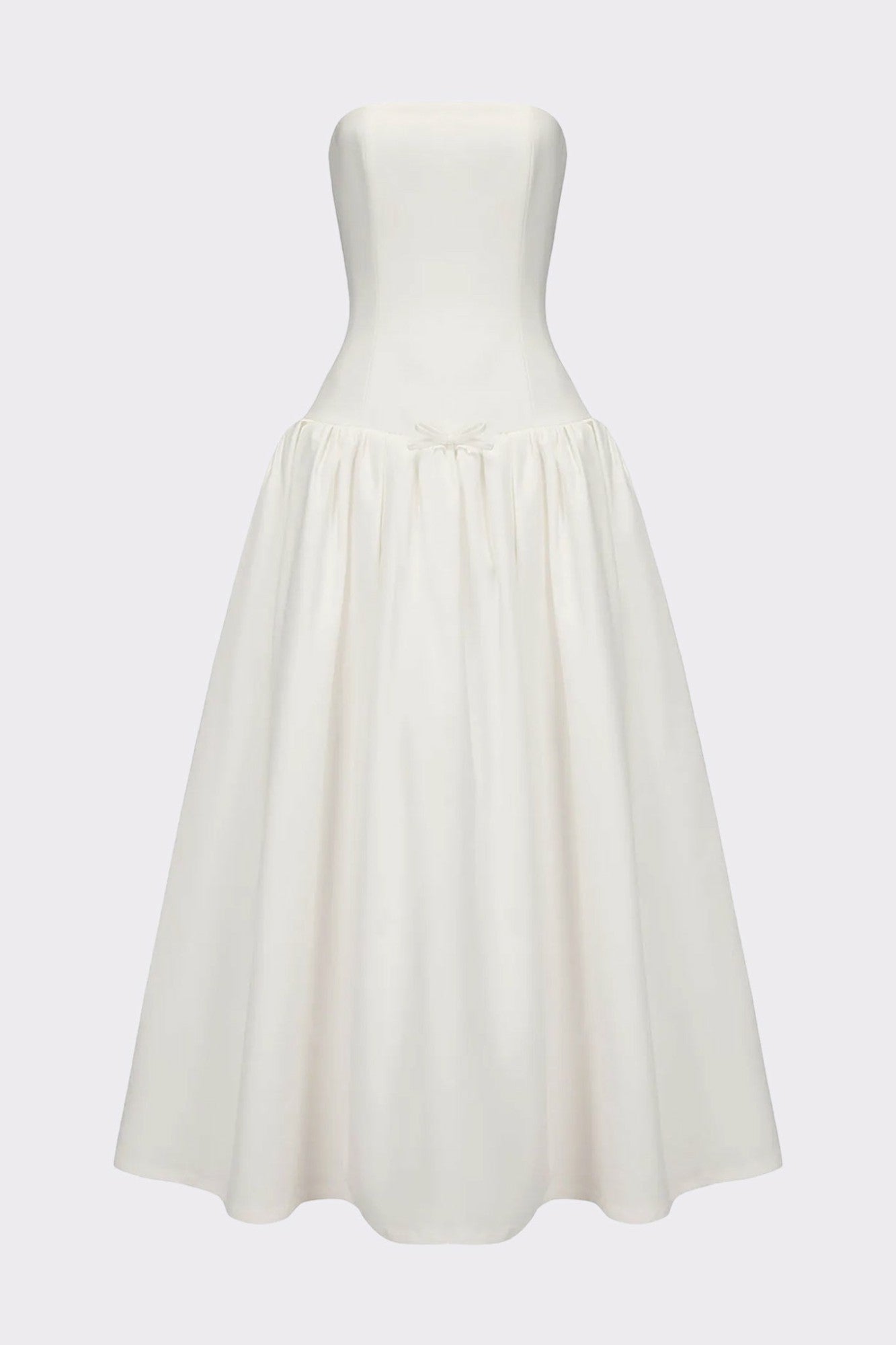 Brittany Dress: White Maxi Dress for Bridal Shower | Nana Jacqueline