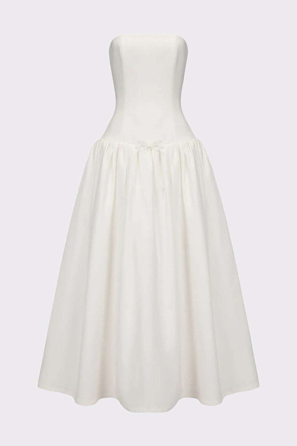 Brittany Dress: White Maxi Dress for Bridal Shower | Nana Jacqueline