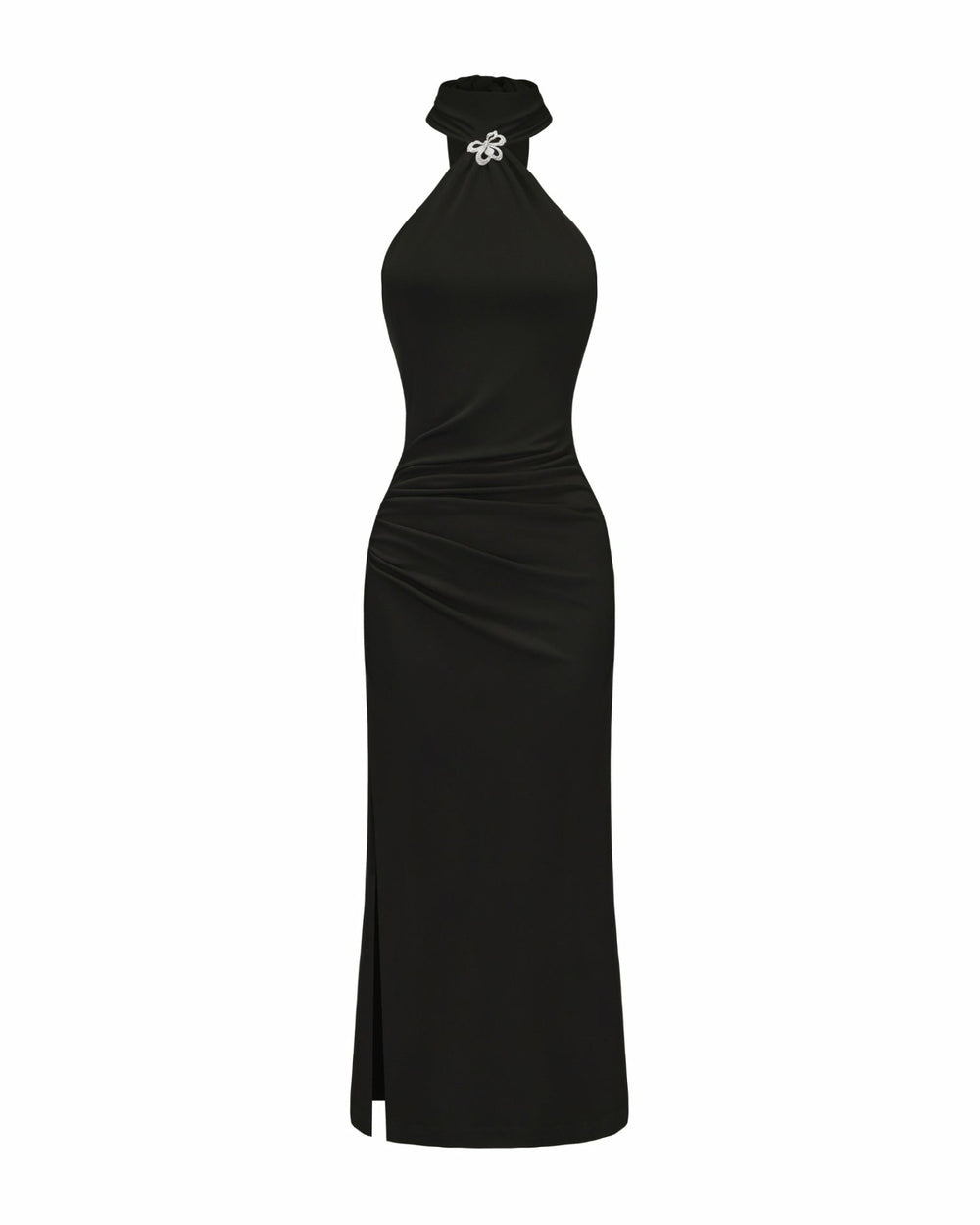 Eliana Dress: Black Maxi Dress for Cocktail Party | Nana Jacqueline