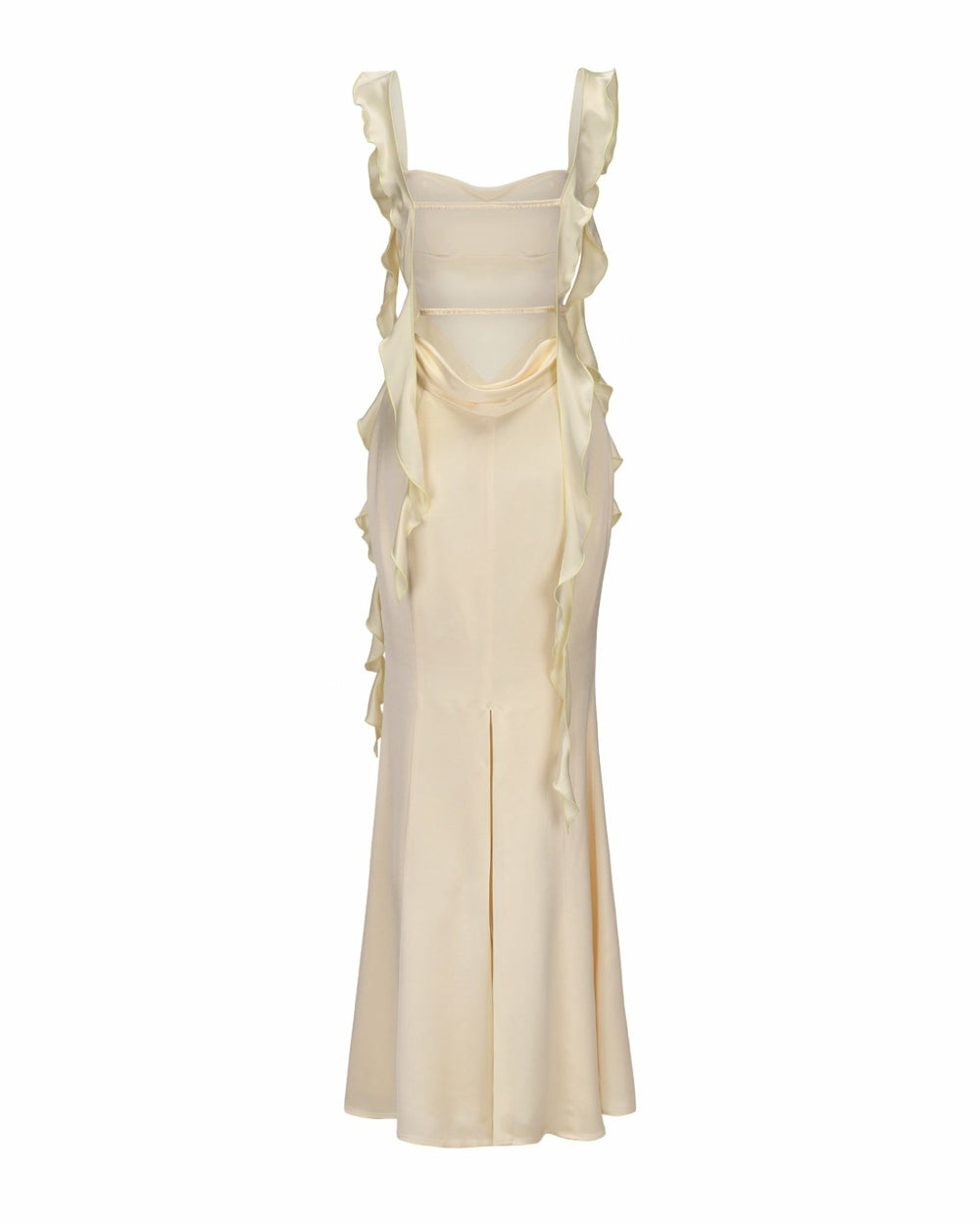 Caroline Dress: Yellow Maxi Dress for Garden Wedding Guest | Nana Jacqueline