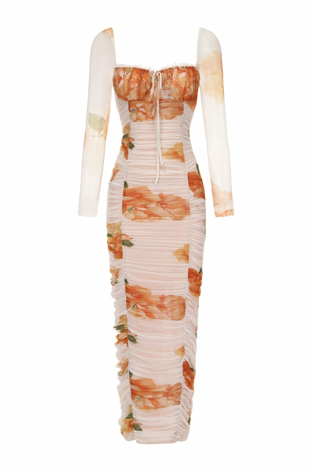 Florentina Dress: Floral Midi Dress for Garden Party | Nana Jacqueline