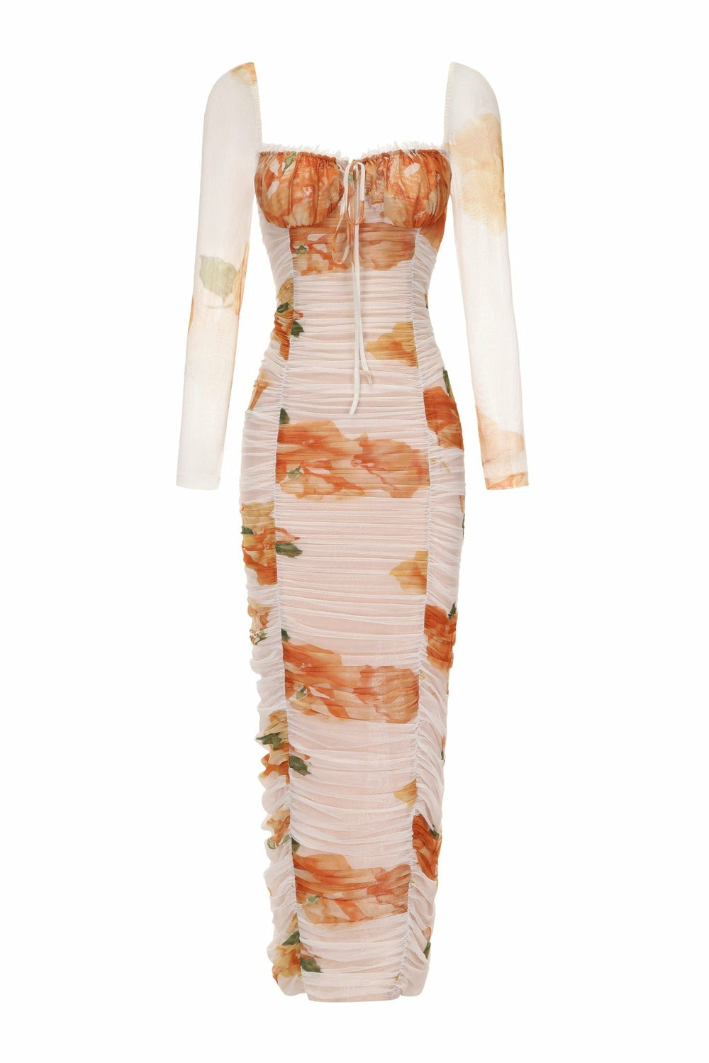 Florentina Dress: Floral Midi Dress for Garden Party | Nana Jacqueline