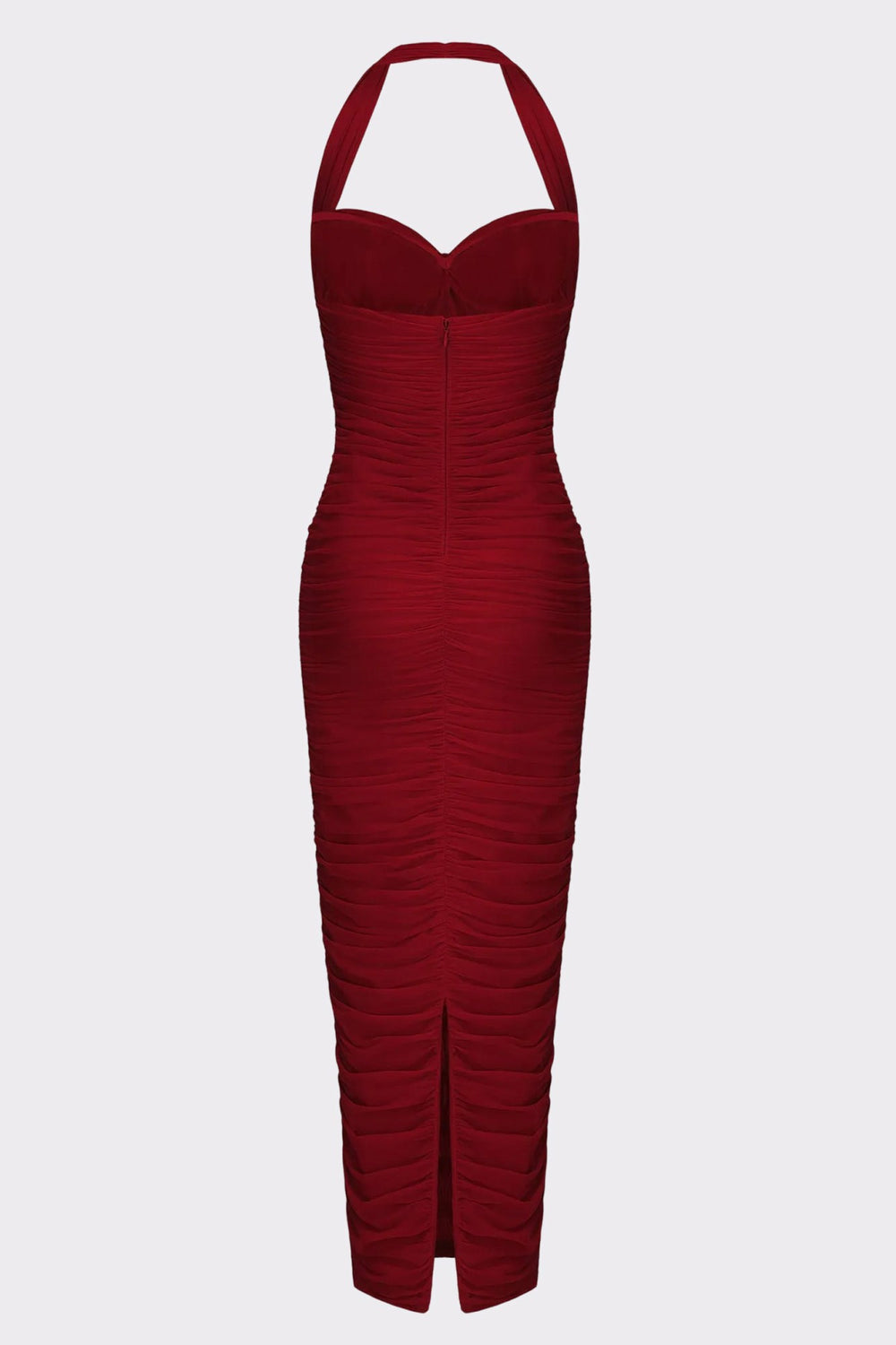 Francesca Dress: Red Midi Dress for Cocktail Party | Nana Jacqueline